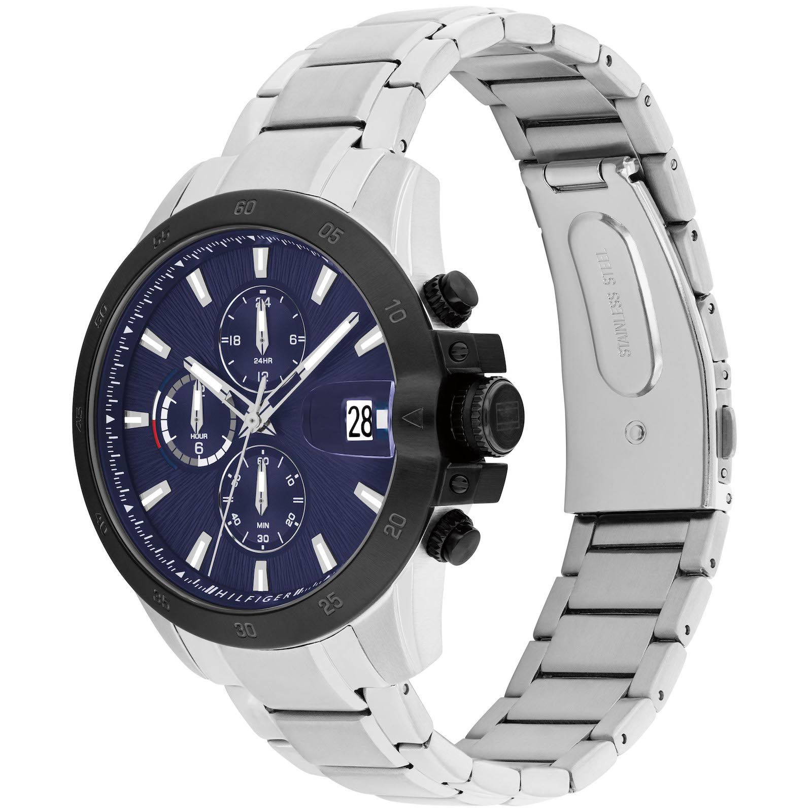 Tommy Hilfiger Watch Silver In Silver