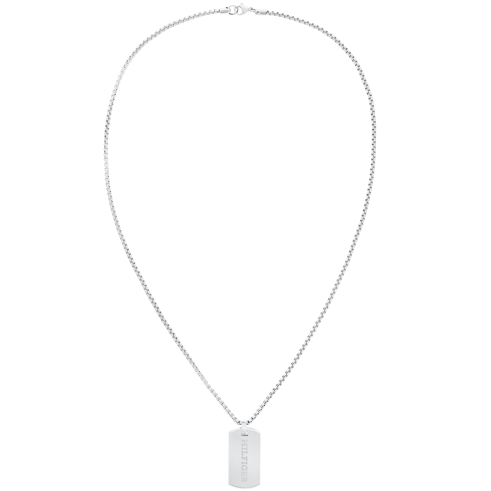 Tommy Hilfiger Jameson Necklace Silver In Silver