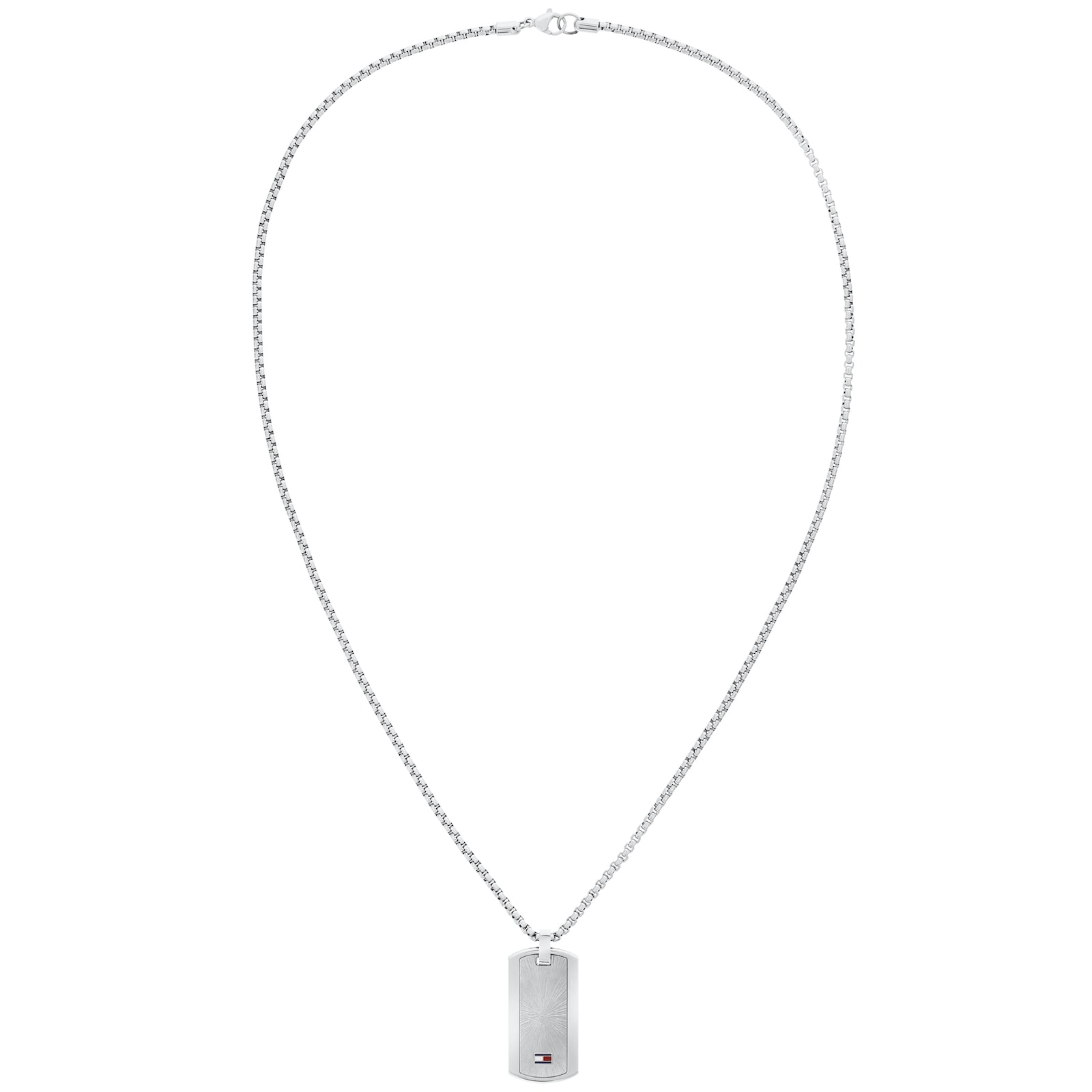 Tommy Hilfiger Jameson Necklace Silver In Silver