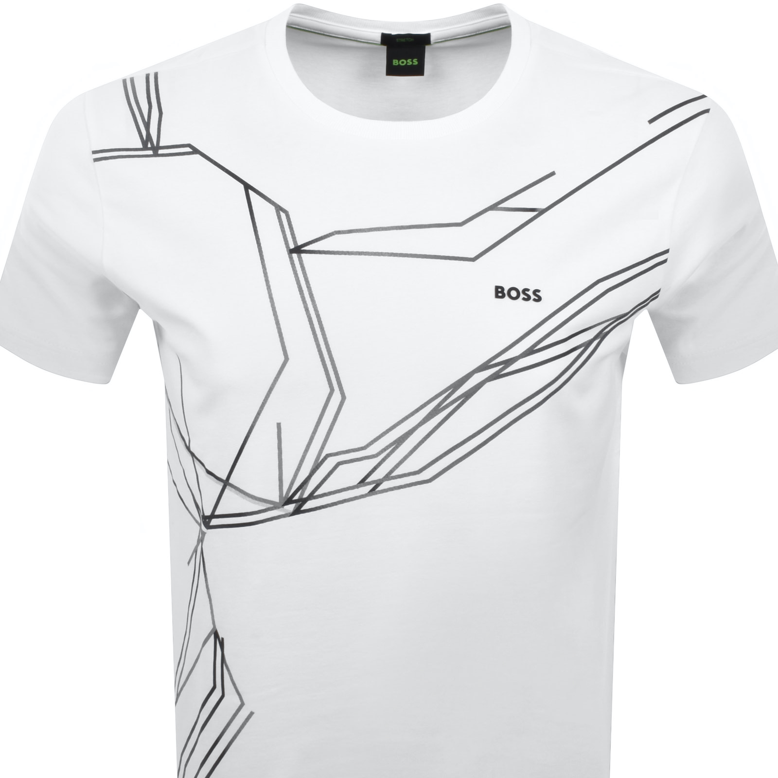 Boss Athleisure Boss Tee Beetle T Shirt White In White