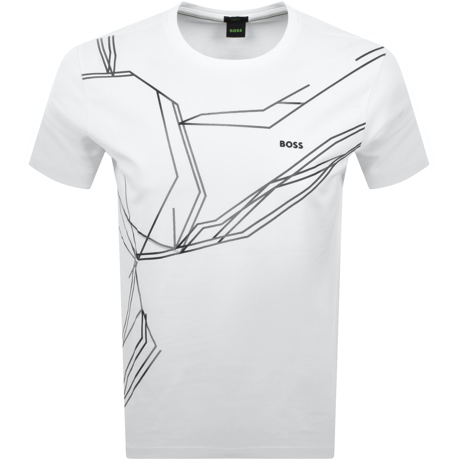 Boss Athleisure Boss Tee Beetle T Shirt White In White