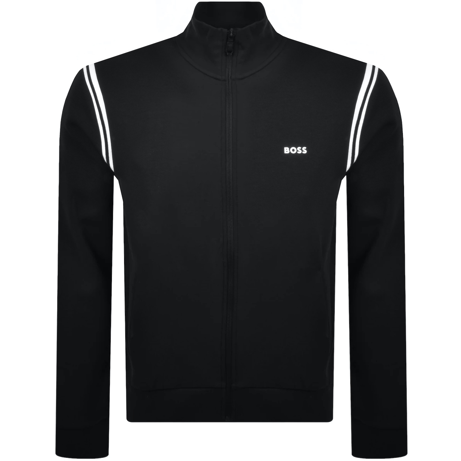 Shop Boss Athleisure Boss Full Zip Tracksuit Set Black