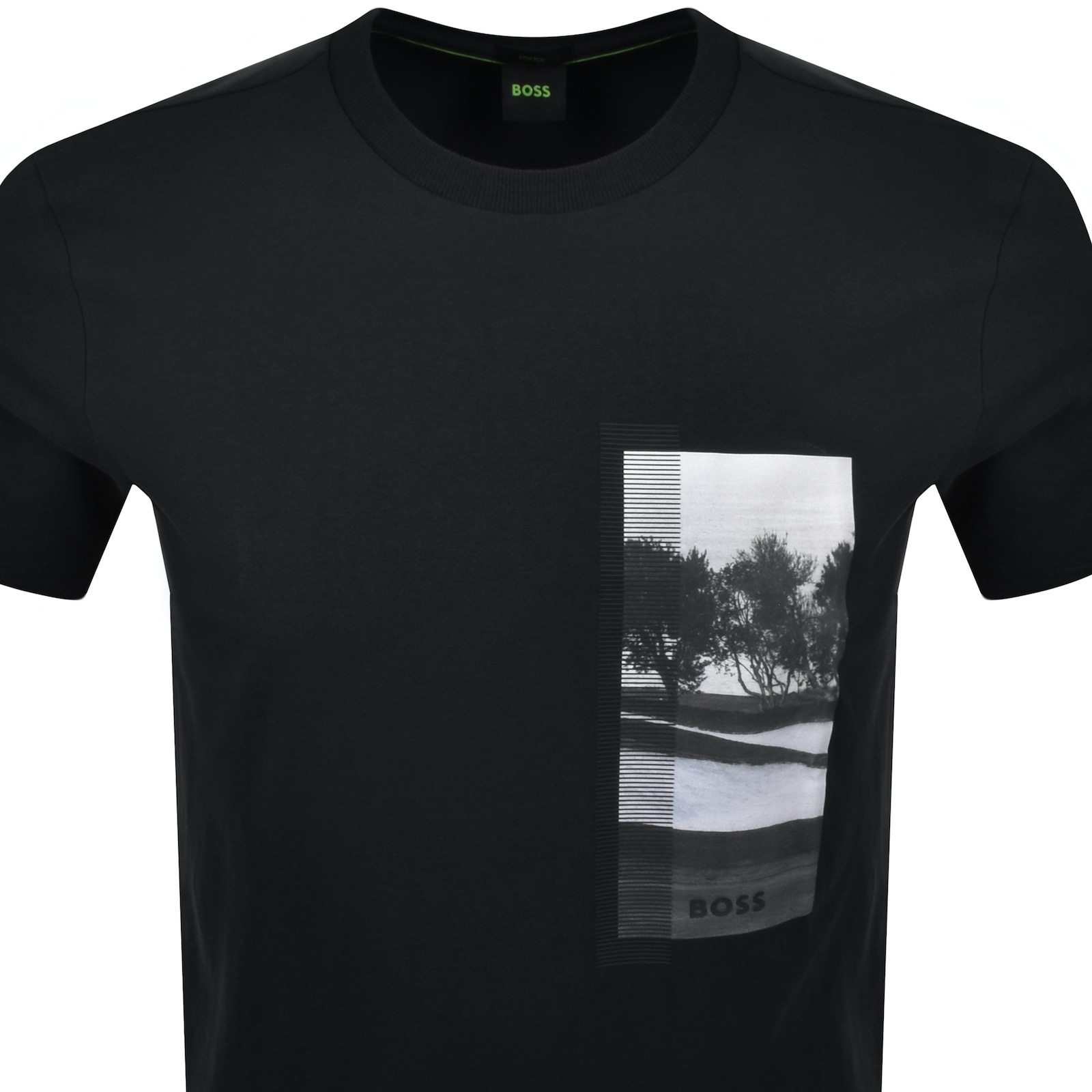 Shop Boss Athleisure Boss Tee Desert Tech Sj T Shirt Black
