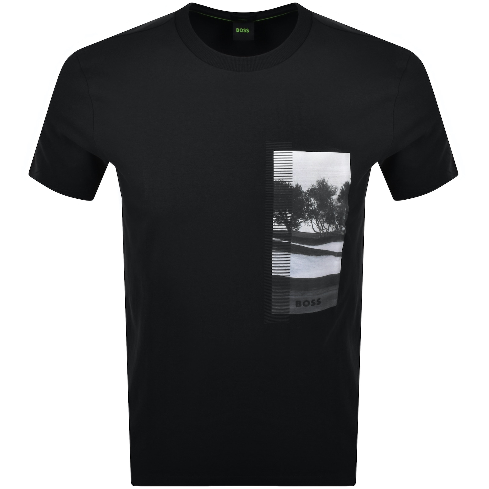 Shop Boss Athleisure Boss Tee Desert Tech Sj T Shirt Black