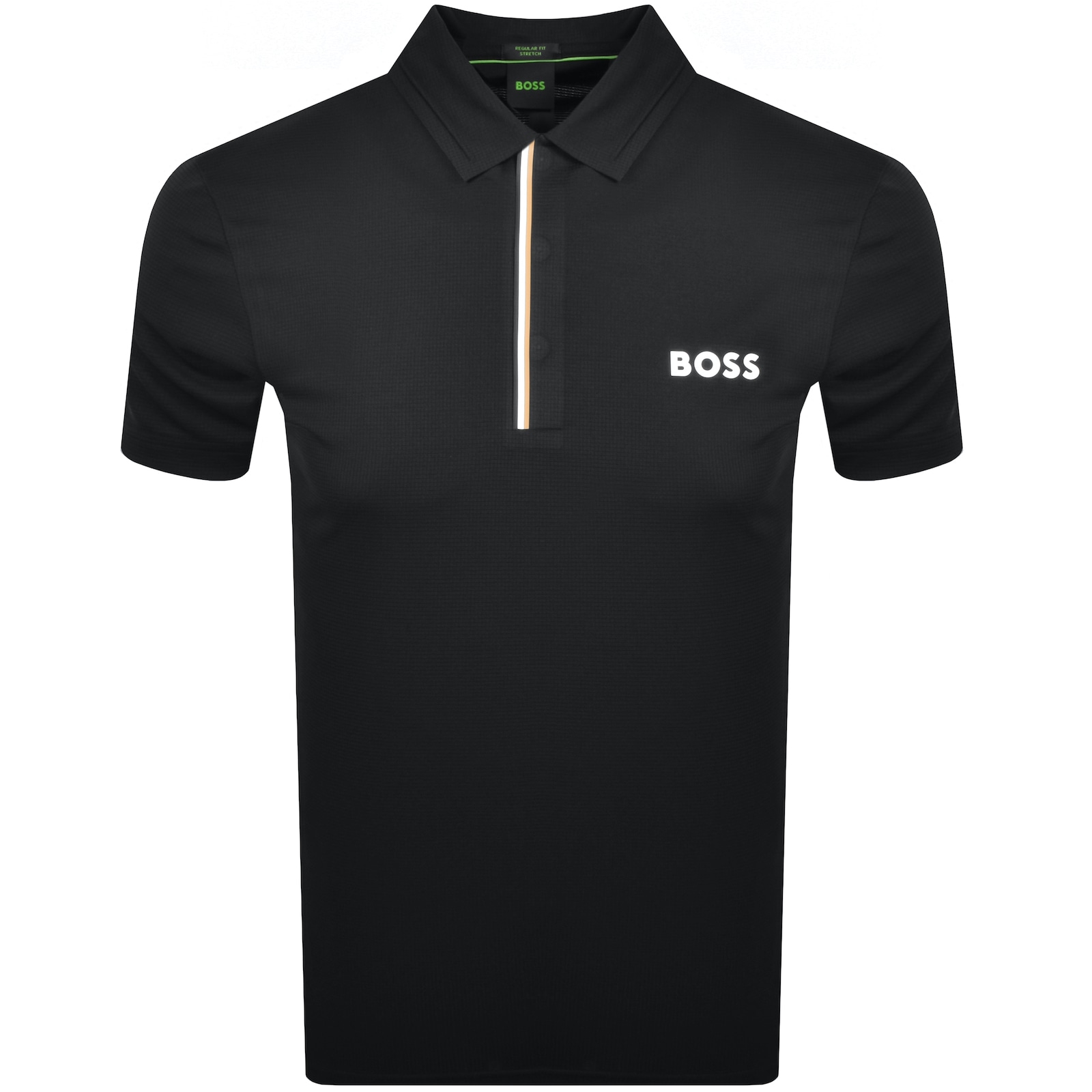 Shop Boss Athleisure Boss Paddytech Pro Polo T Shirt Black