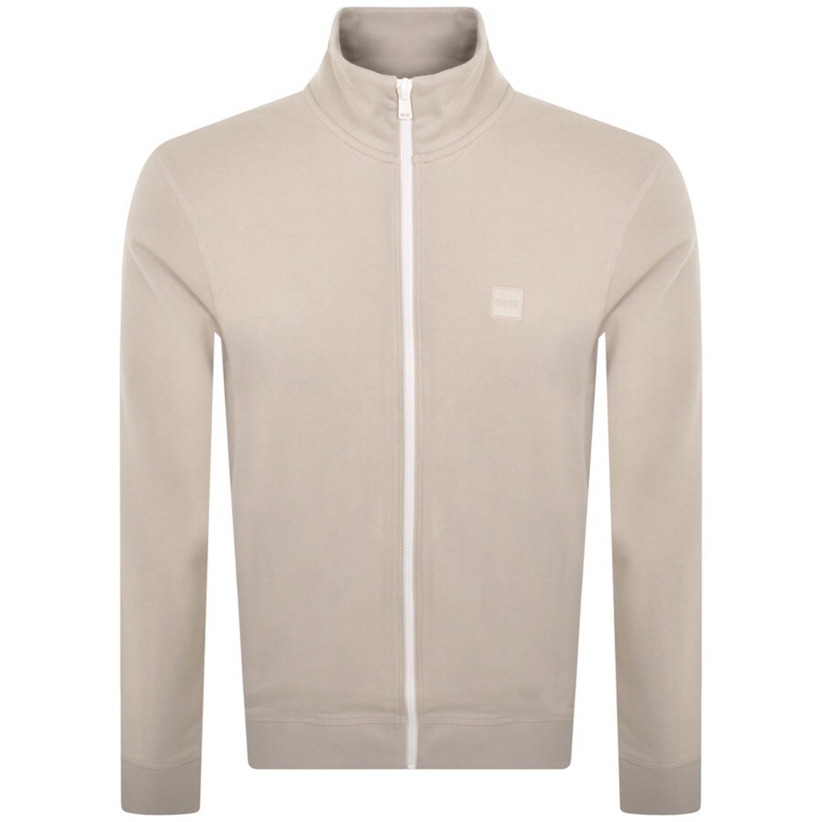 Boss Casual Boss Zestart Sweatshirt Beige In Beige