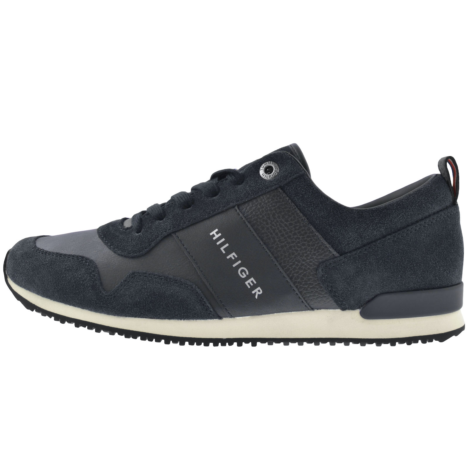 Tommy Hilfiger Iconic Runner Trainers Navy In Navy