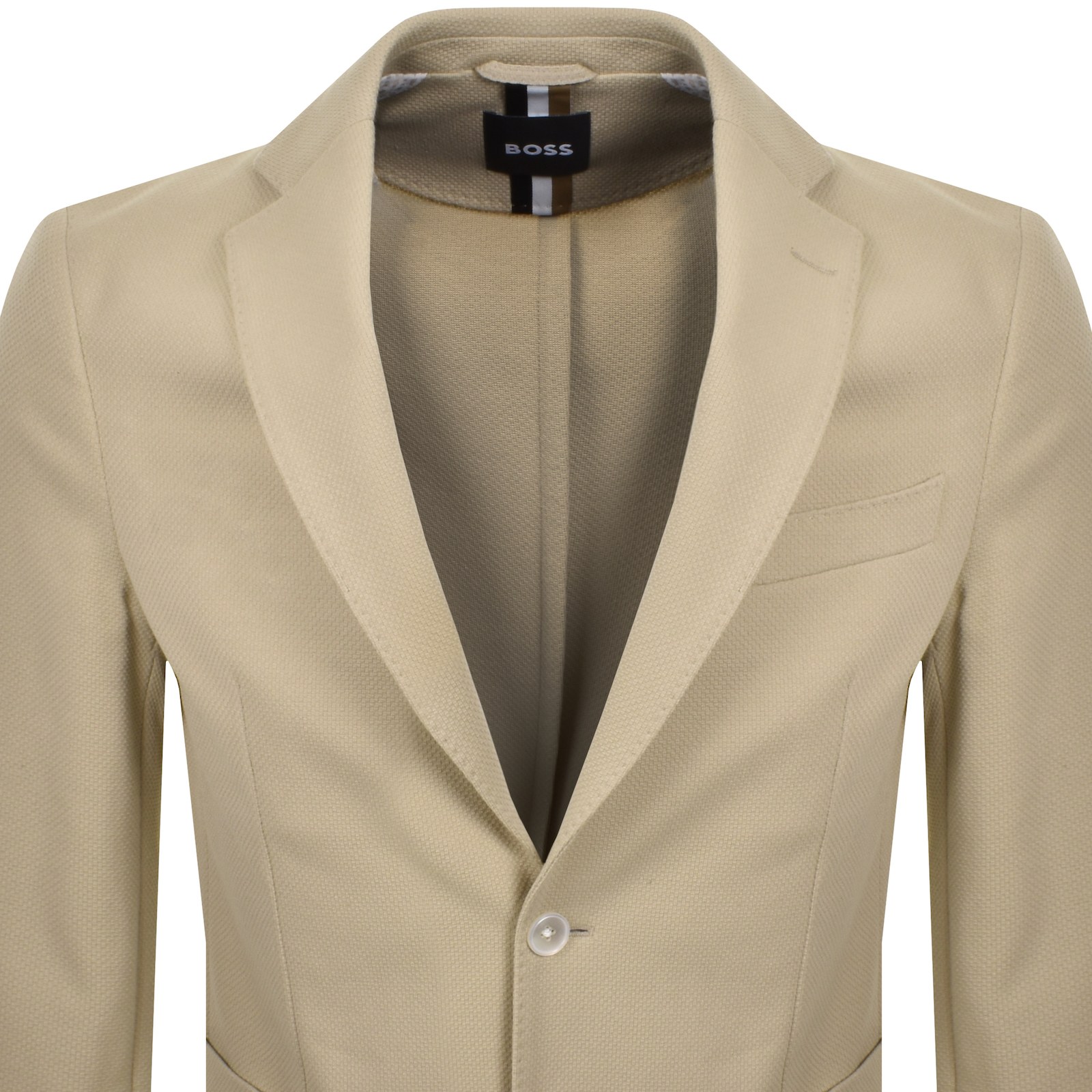 Hugo Boss Boss Hanry Blazer Jacket Beige In Brown