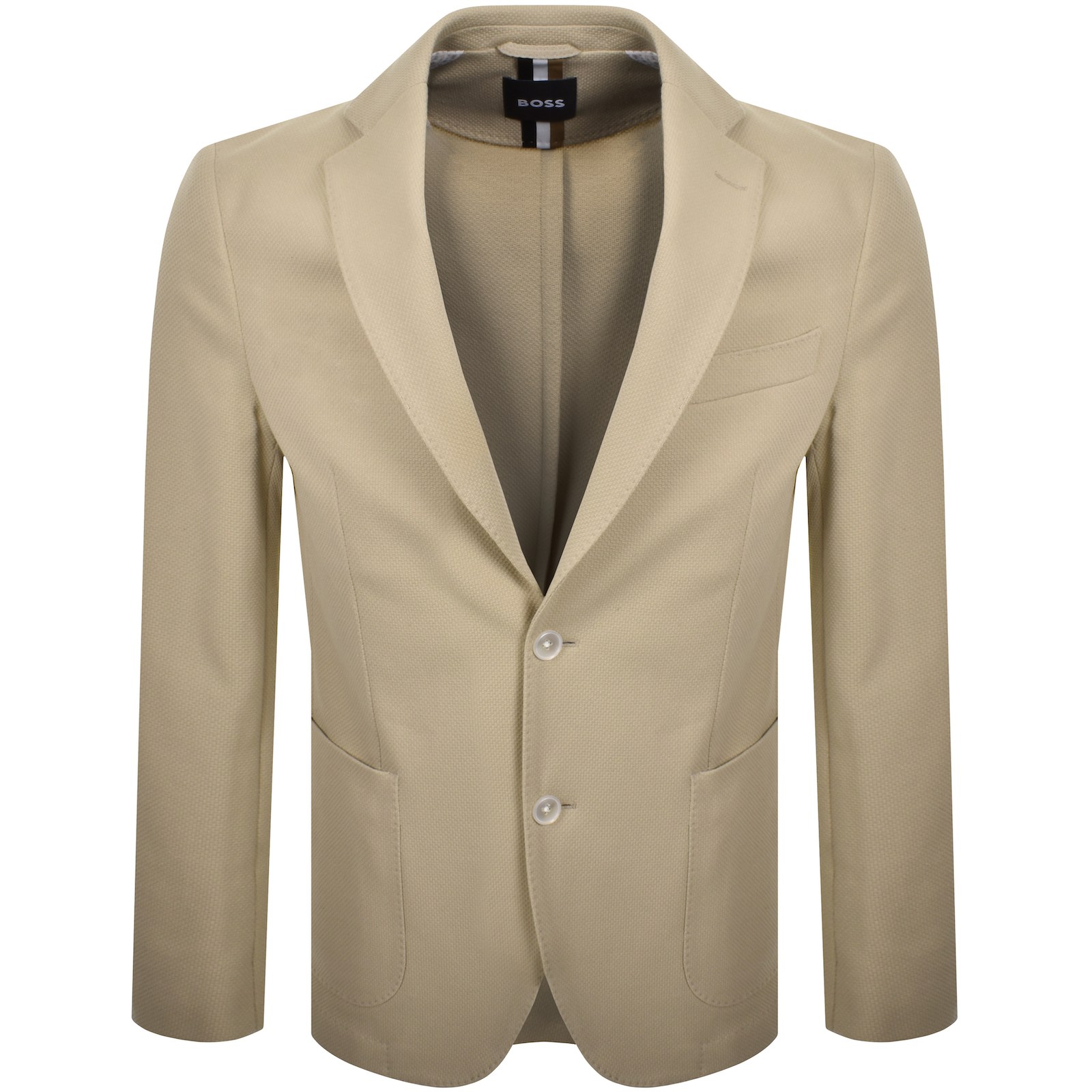 Hugo Boss Boss Hanry Blazer Jacket Beige In Brown