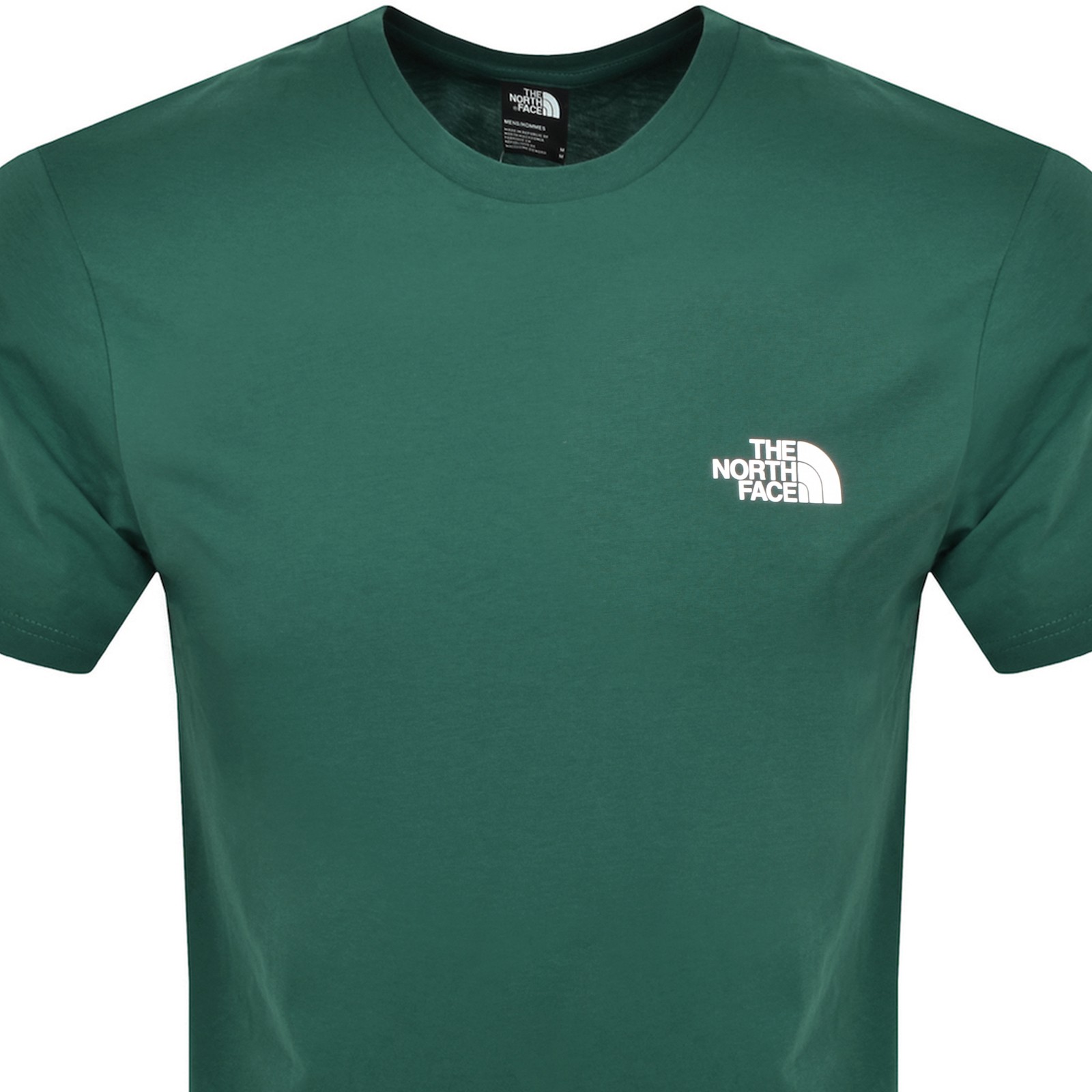 Shop The North Face Simple Dome T Shirt Green