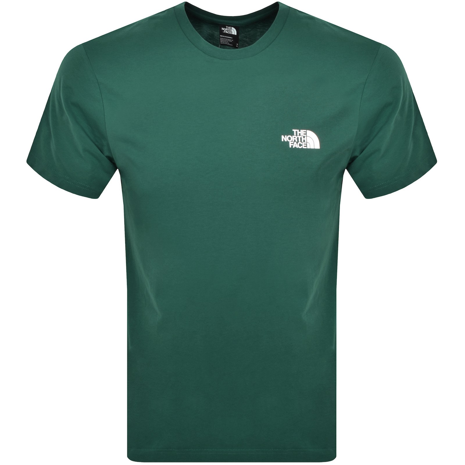 Shop The North Face Simple Dome T Shirt Green