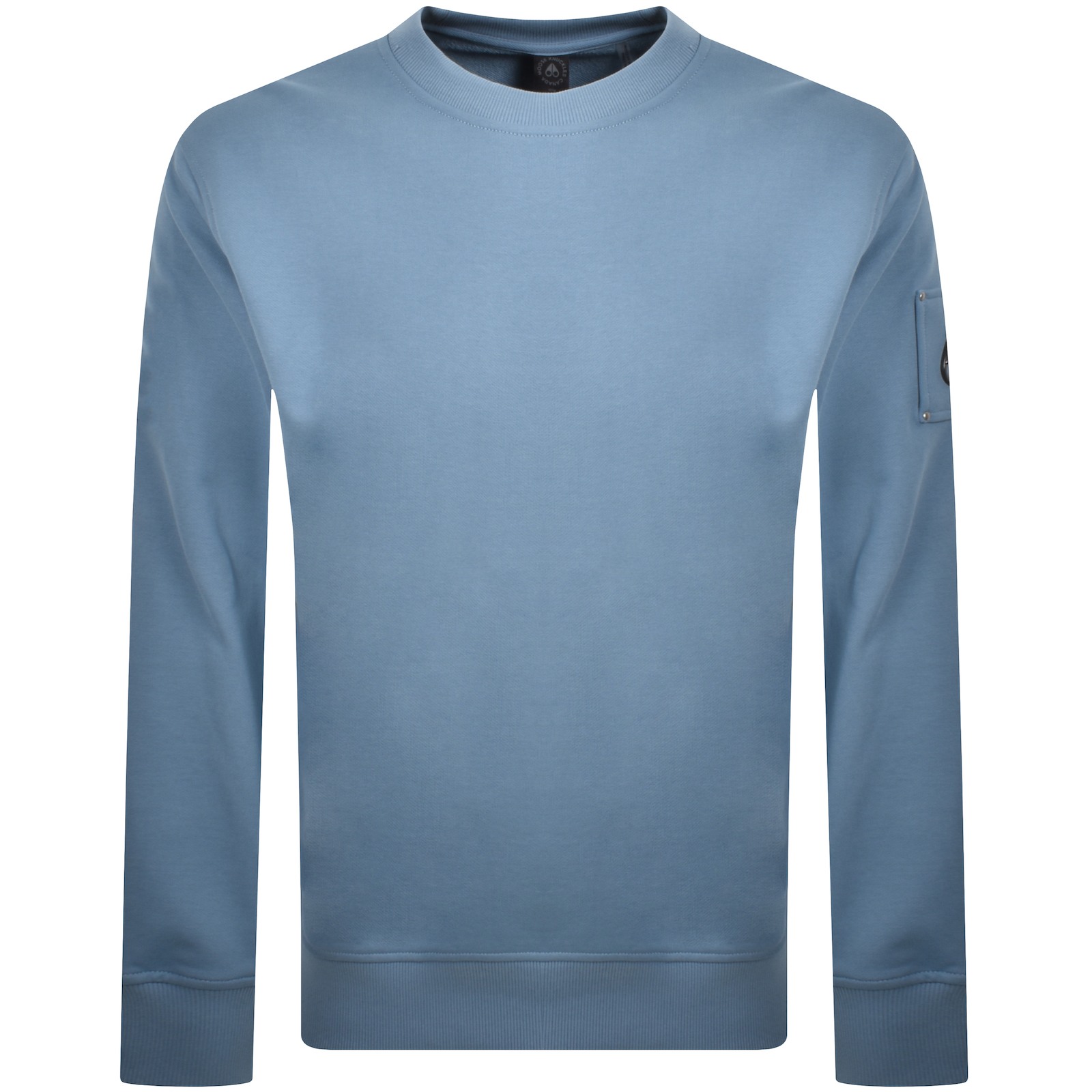 Shop Moose Knuckles Hartsfield Sweatshirt Blue