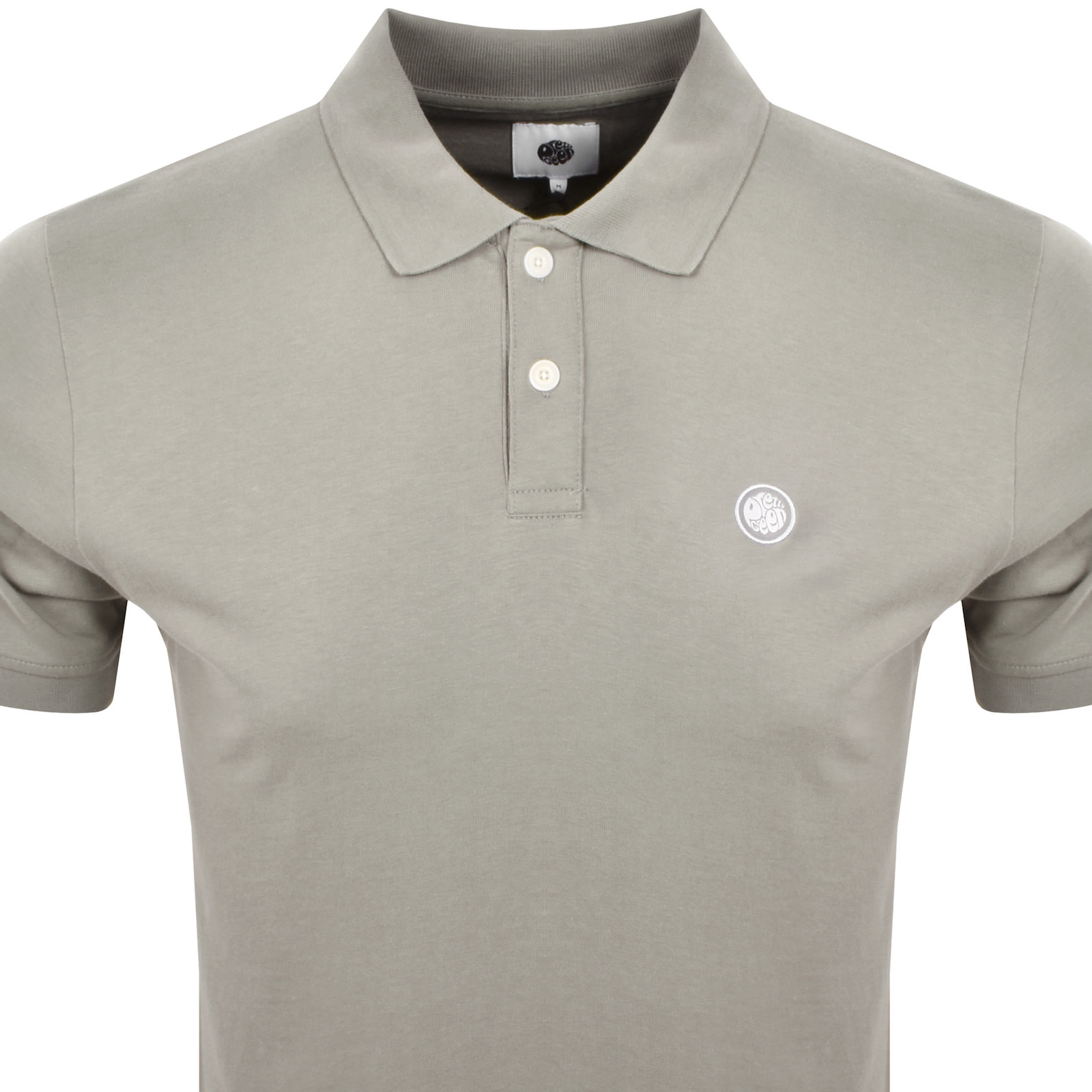 Pretty Green Jerry Polo T Shirt Grey In Gray