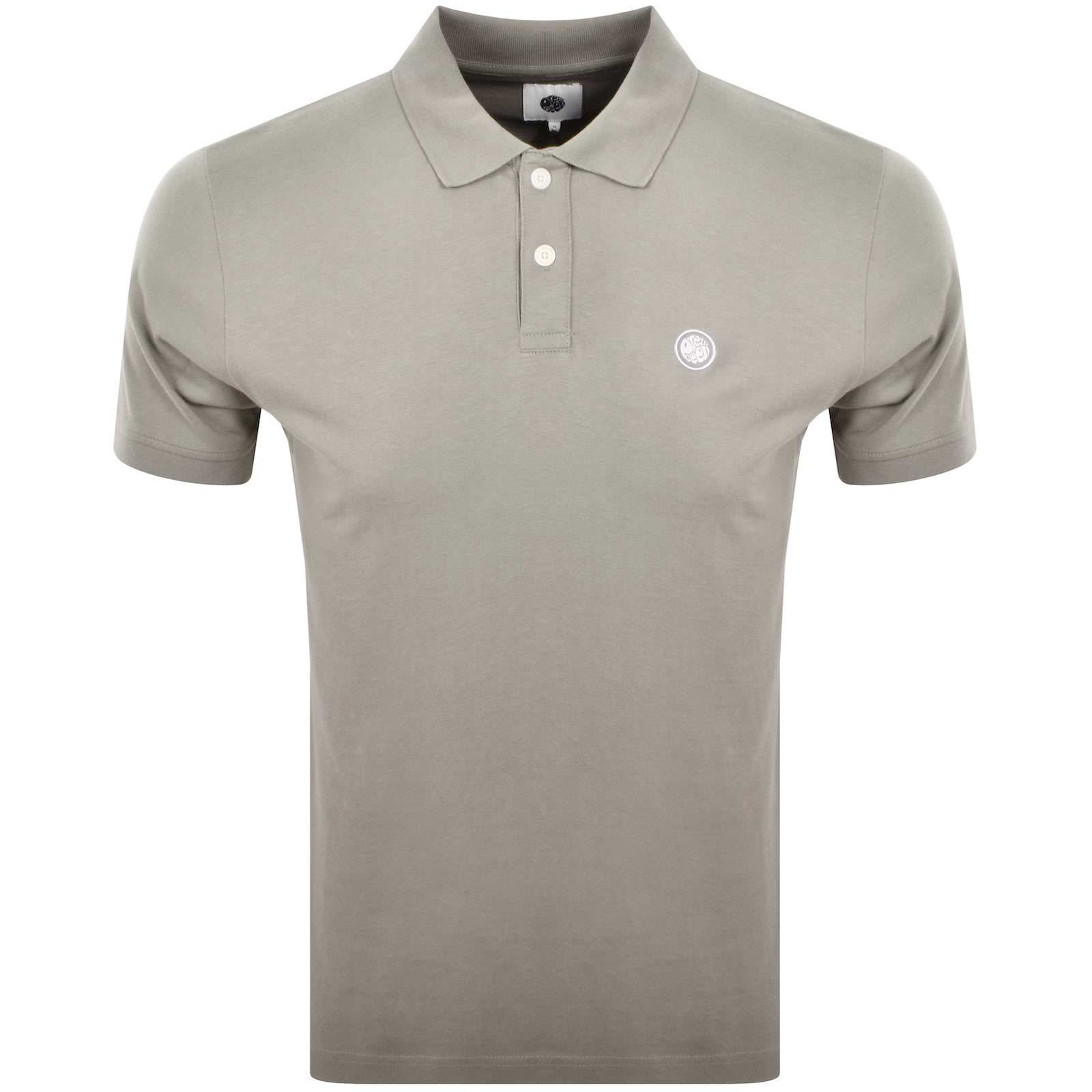 Pretty Green Jerry Polo T Shirt Grey In Gray