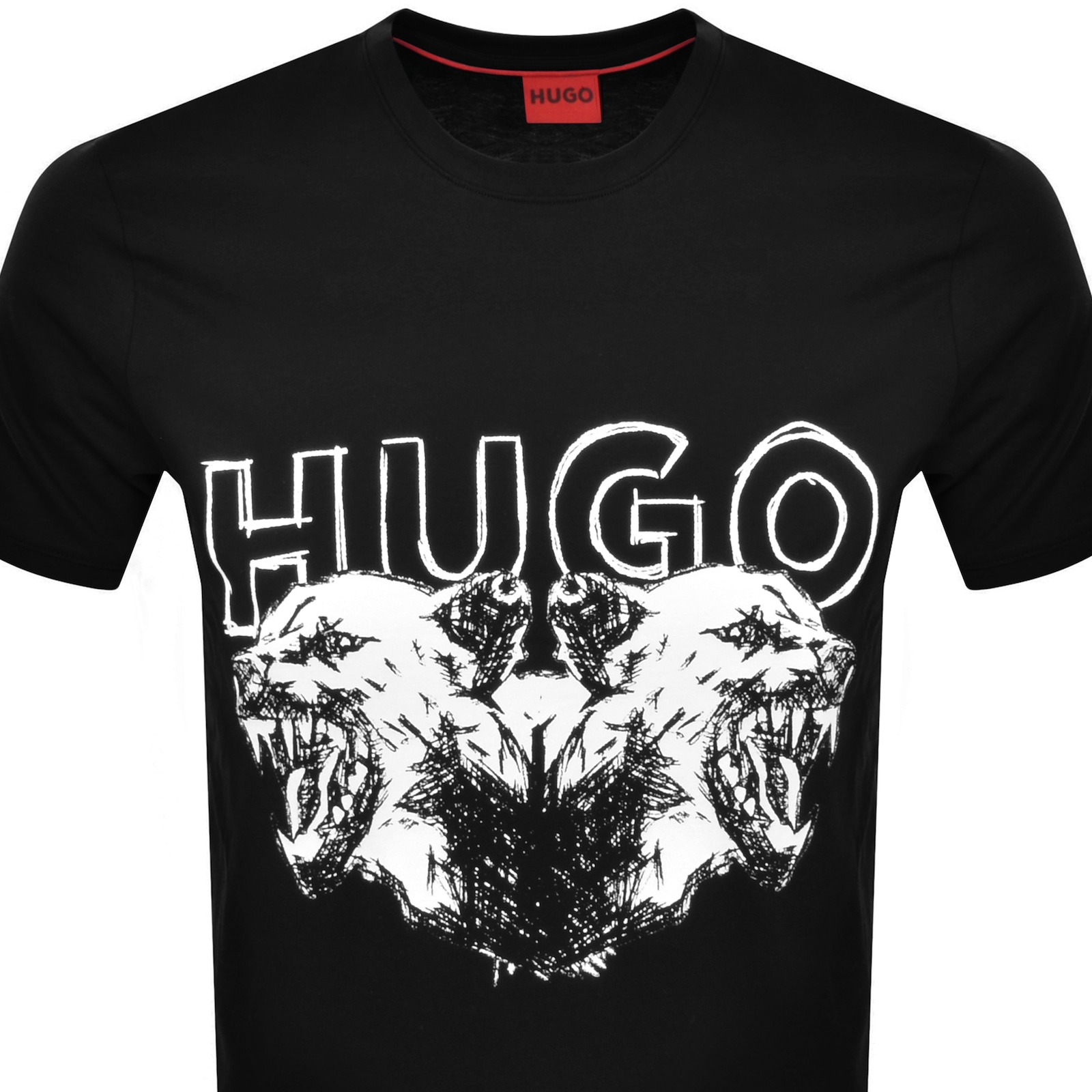 Hugo Boss Hugo Durro T Shirt Black In Black