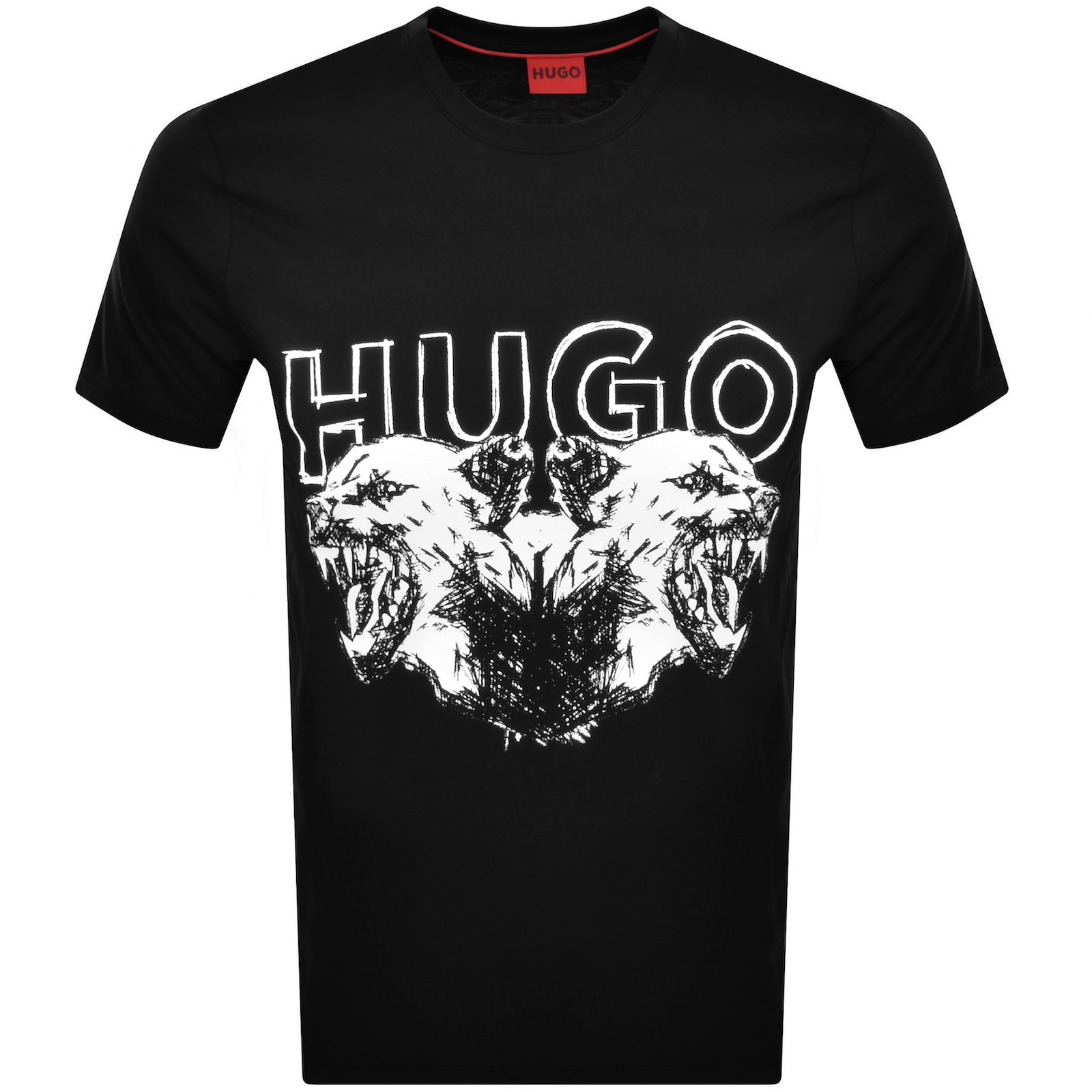 Hugo Boss Hugo Durro T Shirt Black In Black