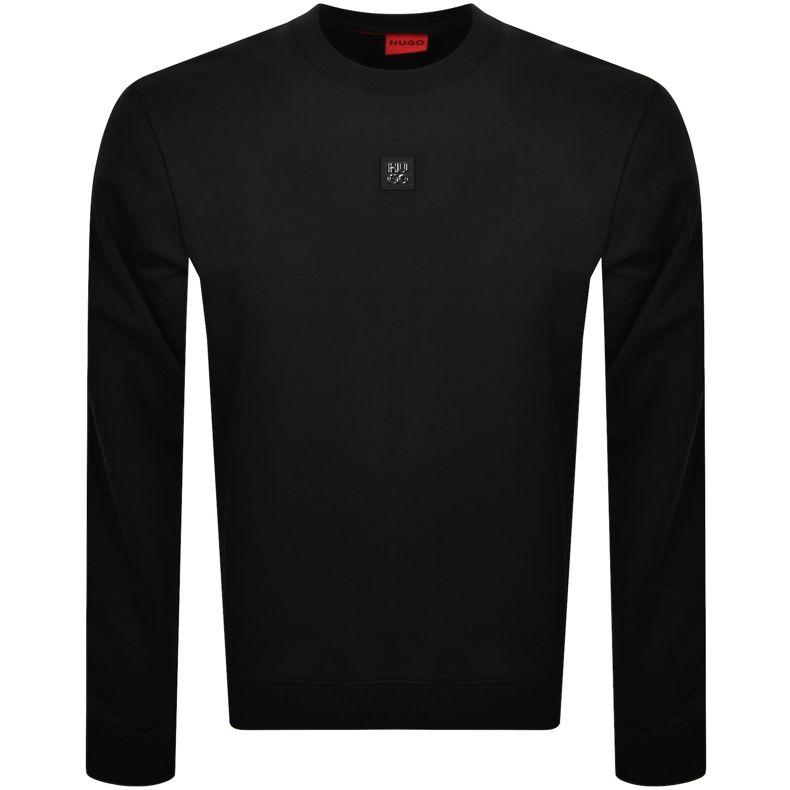 Hugo Boss Hugo Dettil Relaxed Fit Sweatshirt Black In Black