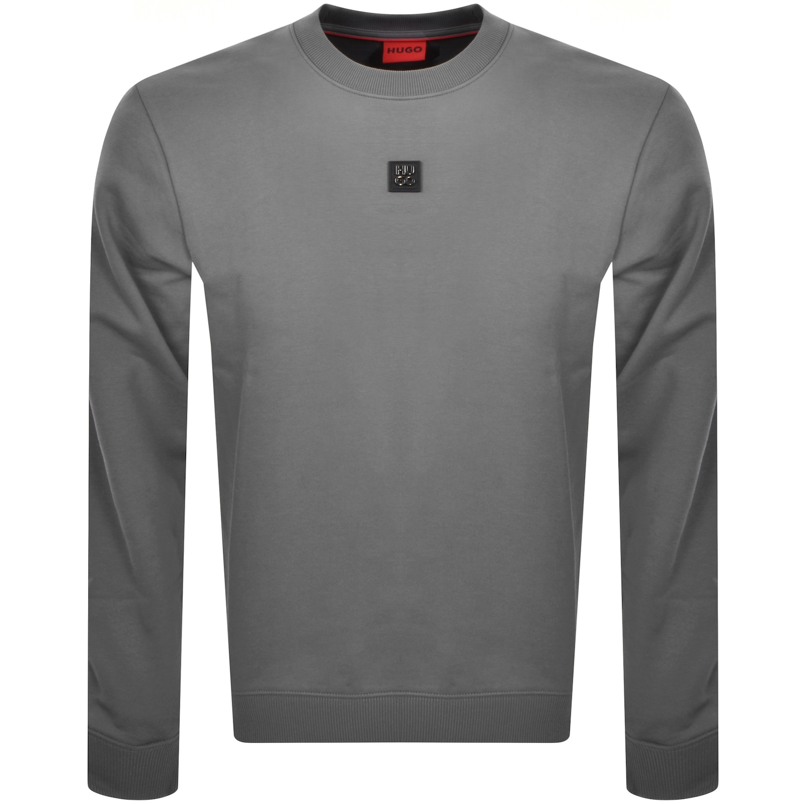 Hugo Boss Hugo Dettil Relaxed Fit Sweatshirt Grey In Gray