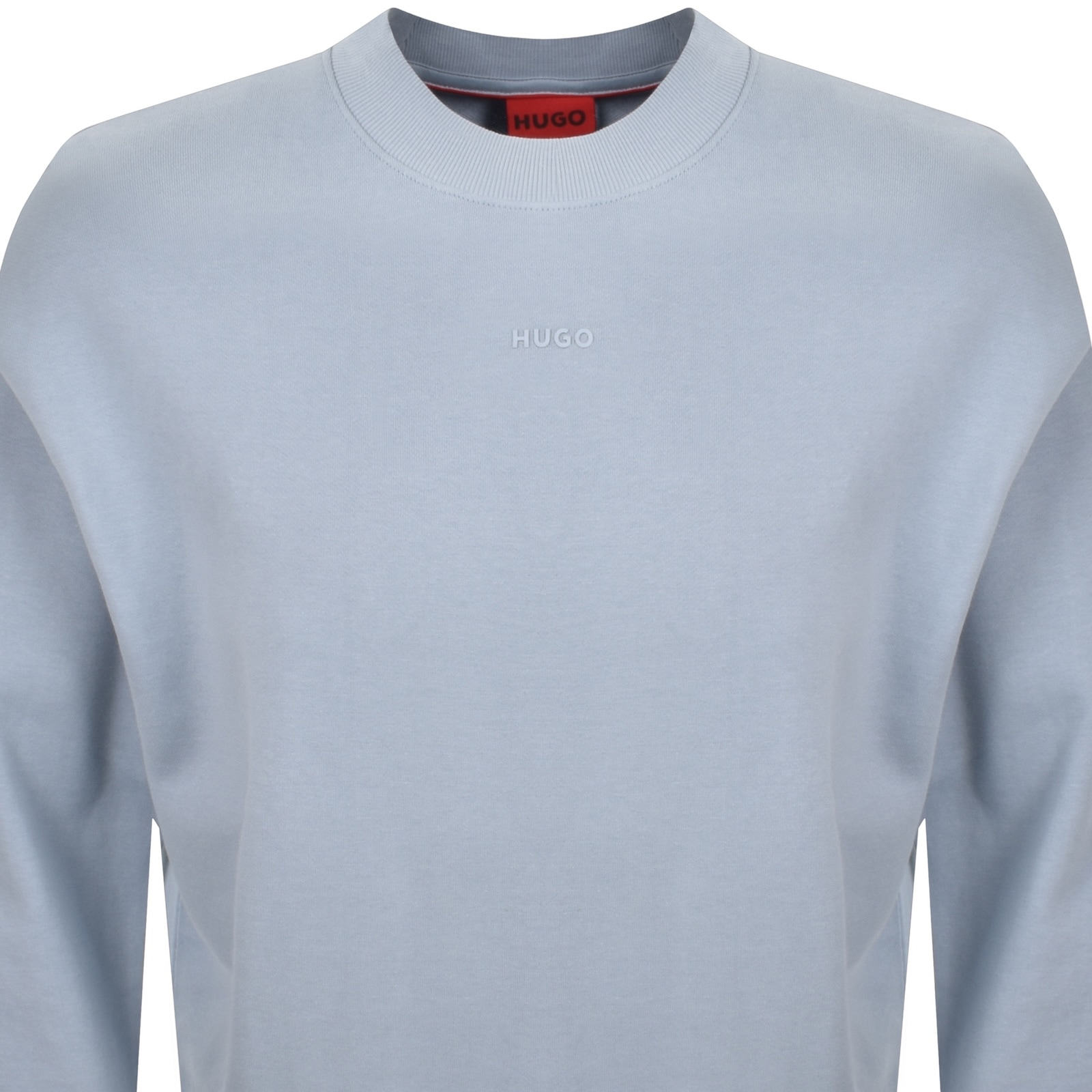 HUGO BOSS HUGO DAPOCREW REGULAR FIT SWEATSHIRT BLUE
