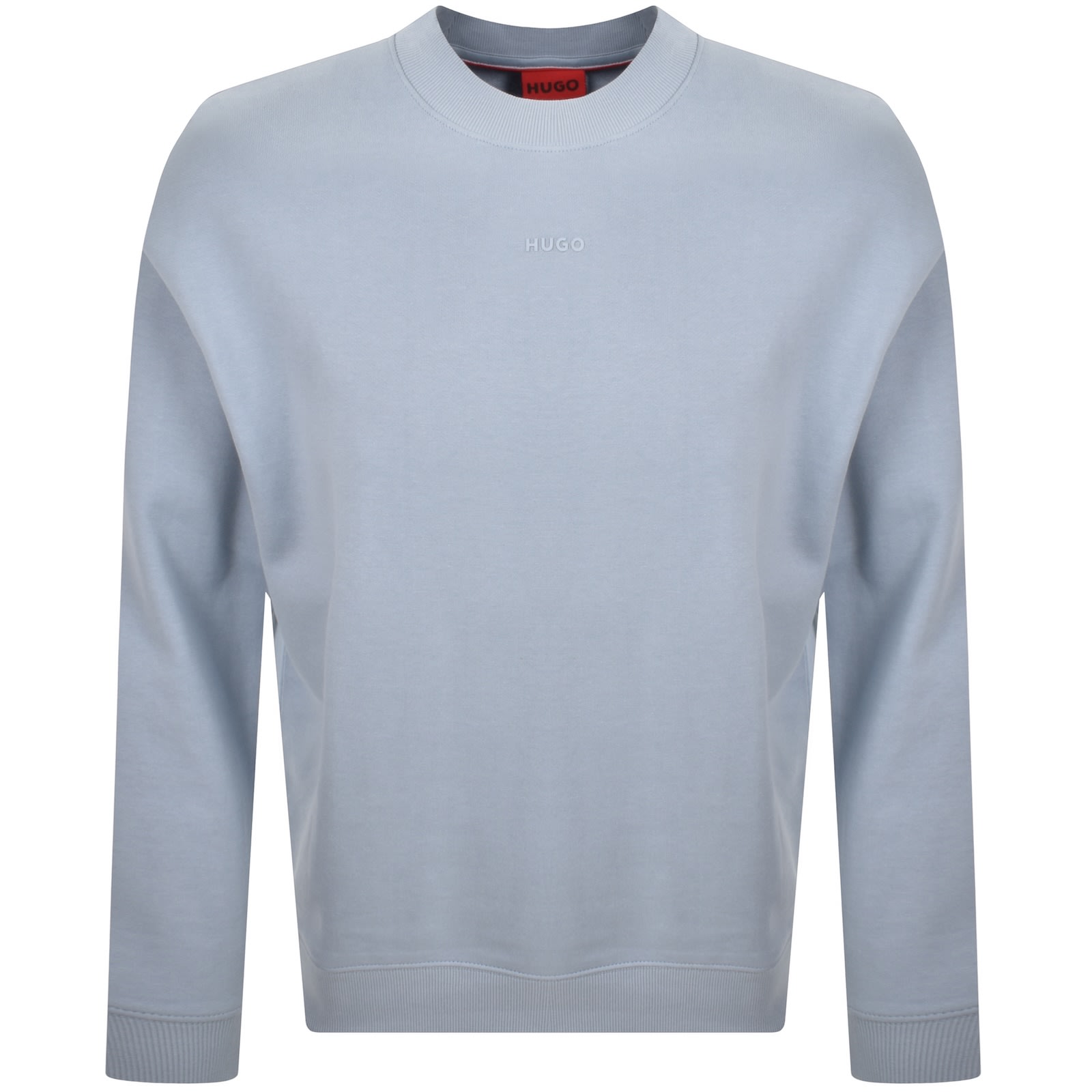 HUGO BOSS HUGO DAPOCREW REGULAR FIT SWEATSHIRT BLUE
