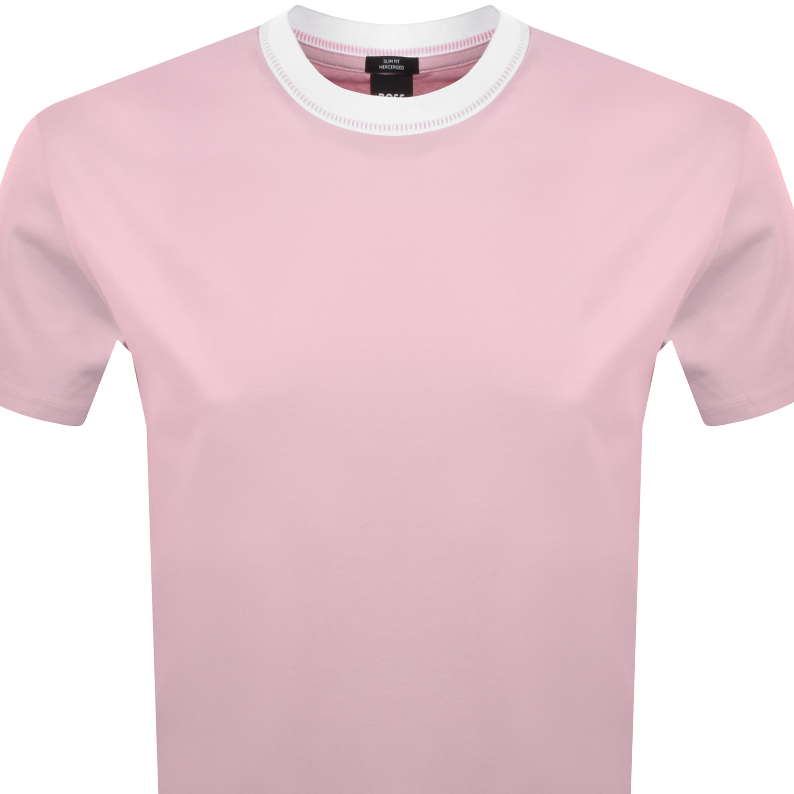 Hugo Boss Boss H Tessler 199 Jersey T Shirt Pink In Pink