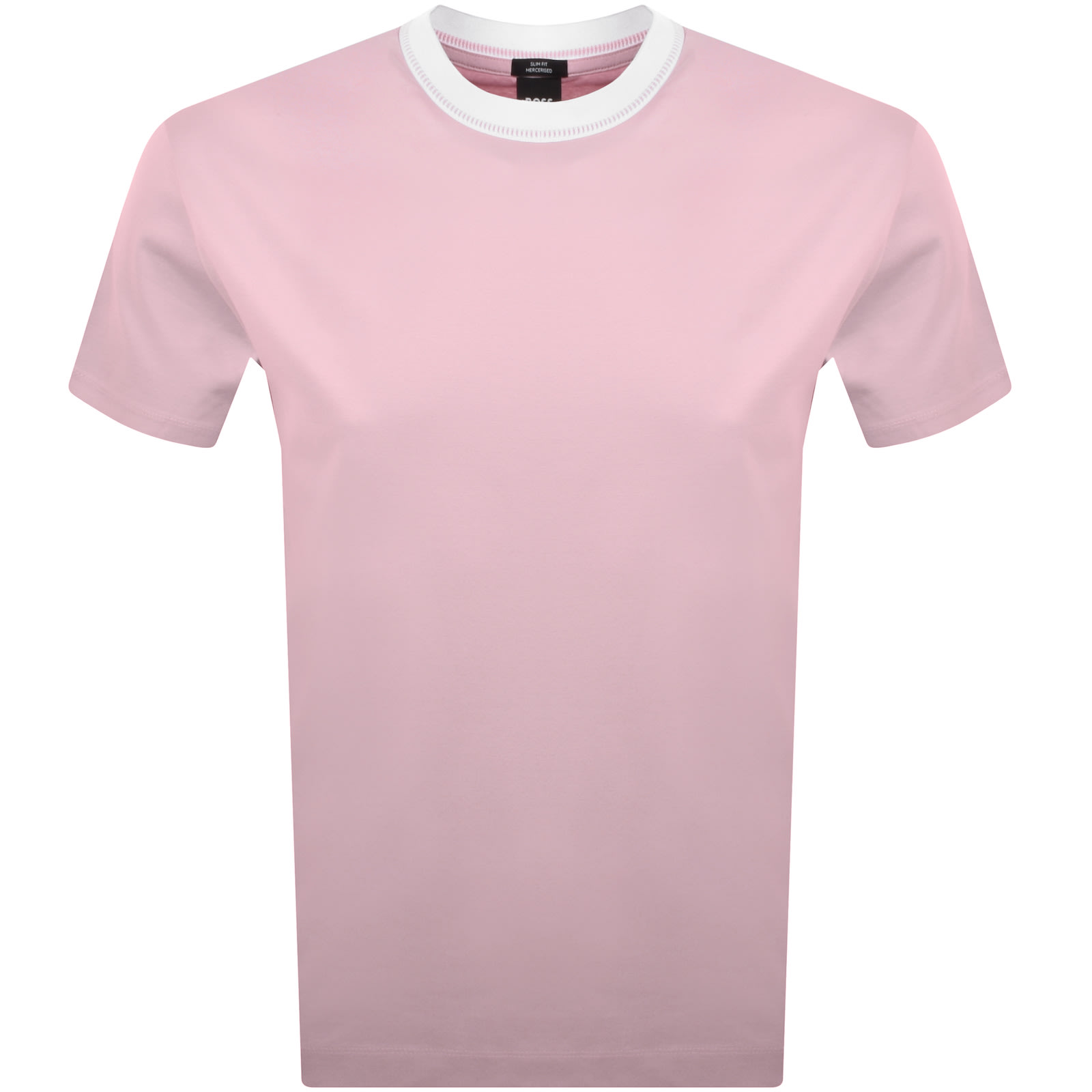 Hugo Boss Boss H Tessler 199 Jersey T Shirt Pink In Pink