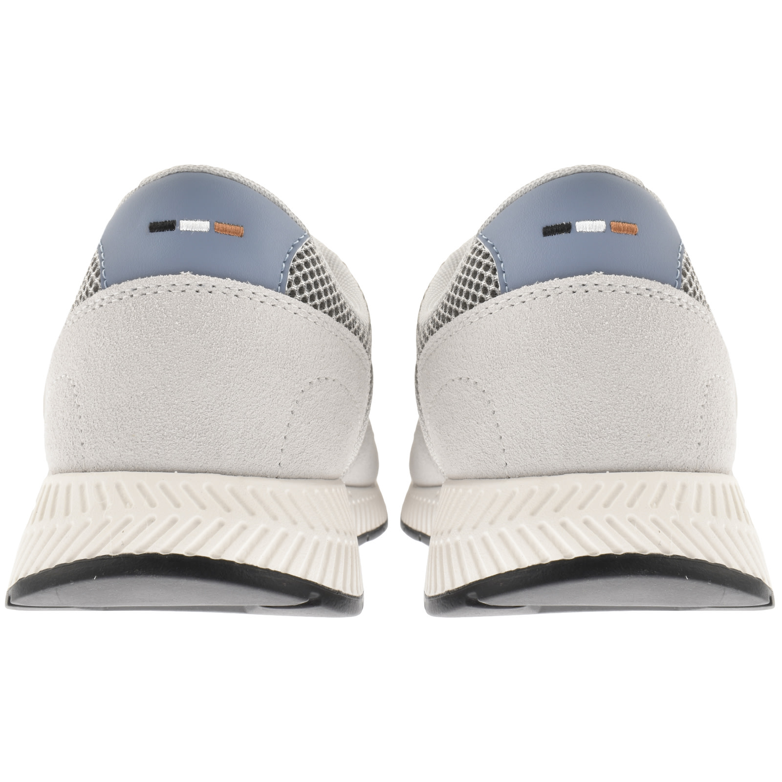 Hugo Boss Boss Titanium Runner Trainers Grey In Grey