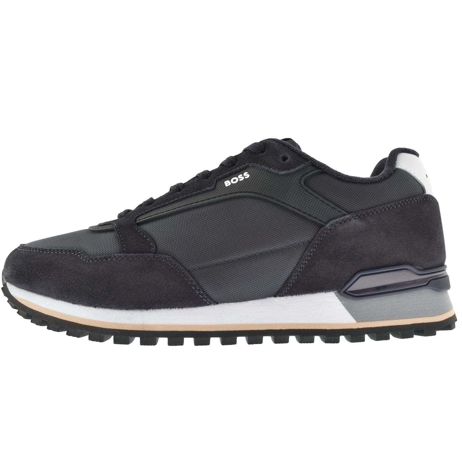 Hugo Boss Boss Parkour L Runner Trainers Navy In Multi