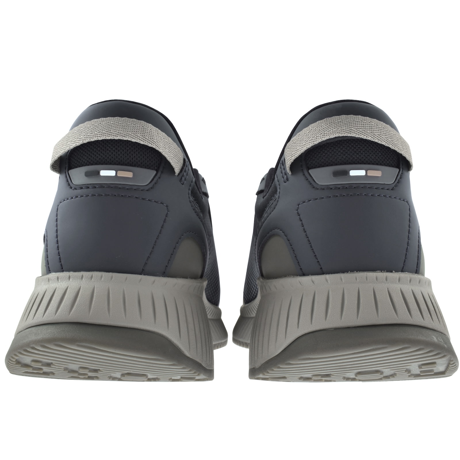 Hugo Boss Boss Titanium Evo Runner Trainers Navy In Navy