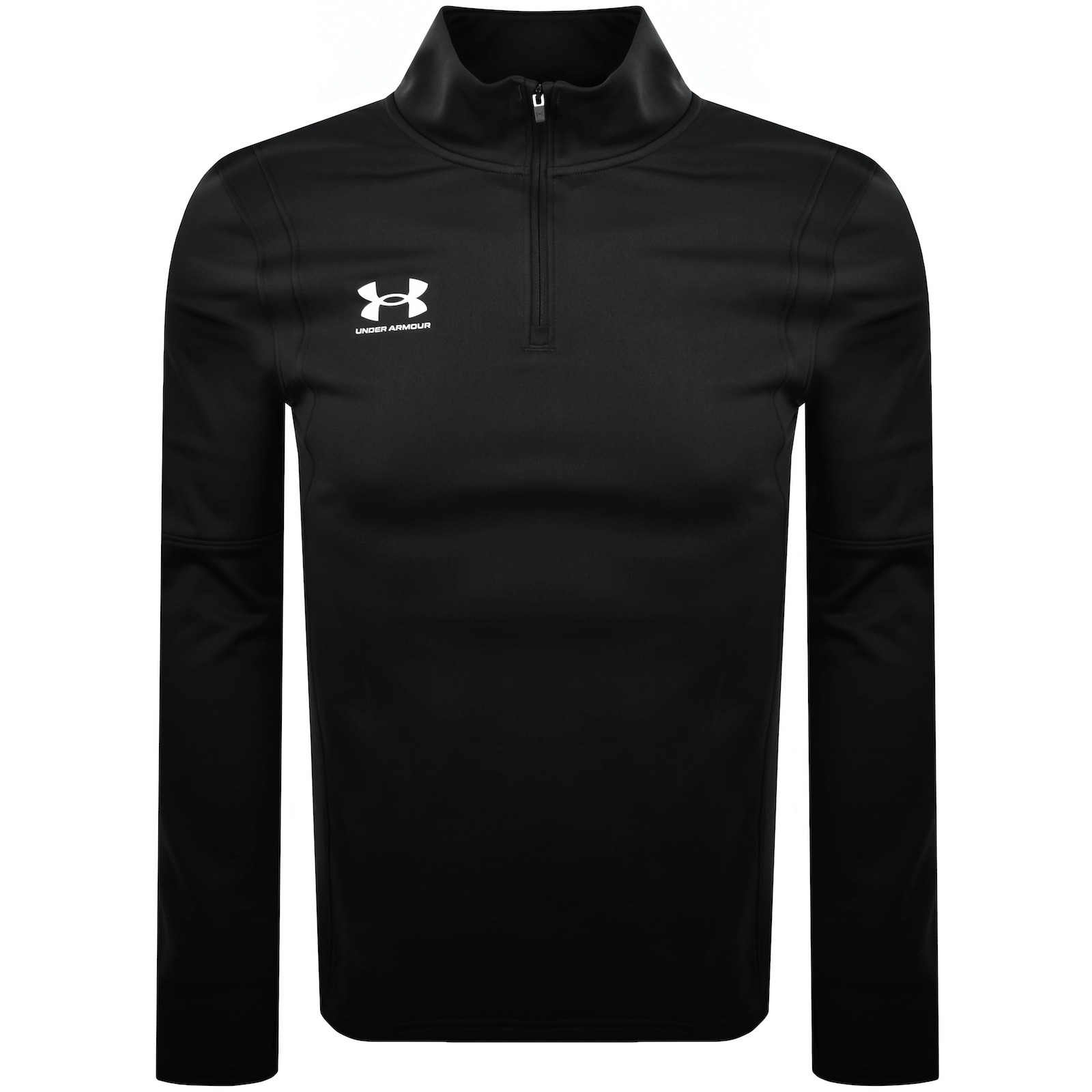 Under Armour Challenger Midlayer Sweatshirt Black In Black
