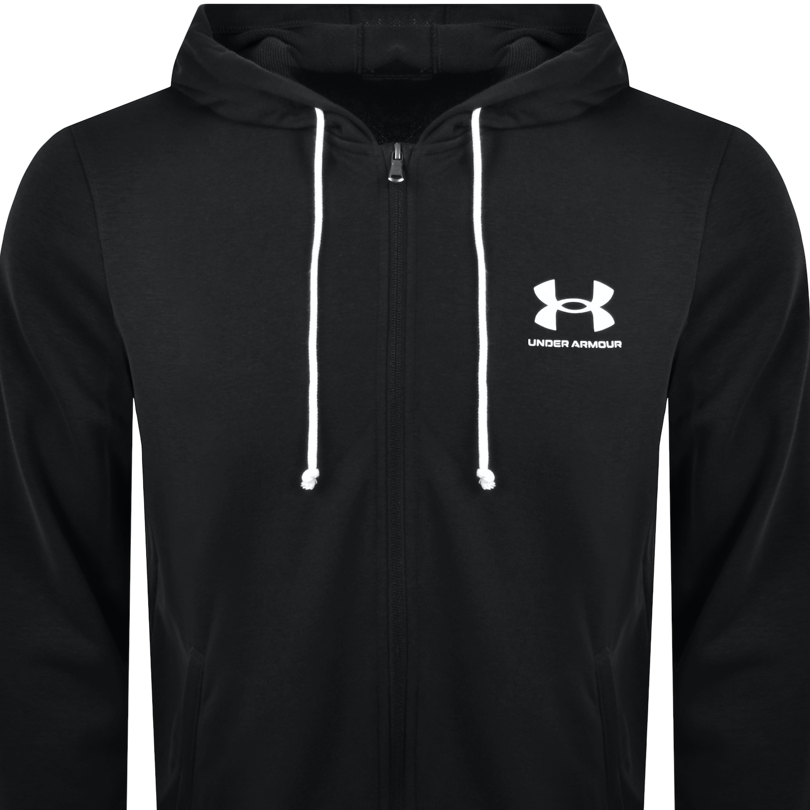 Under Armour Full Zip Hoodie Black In Black