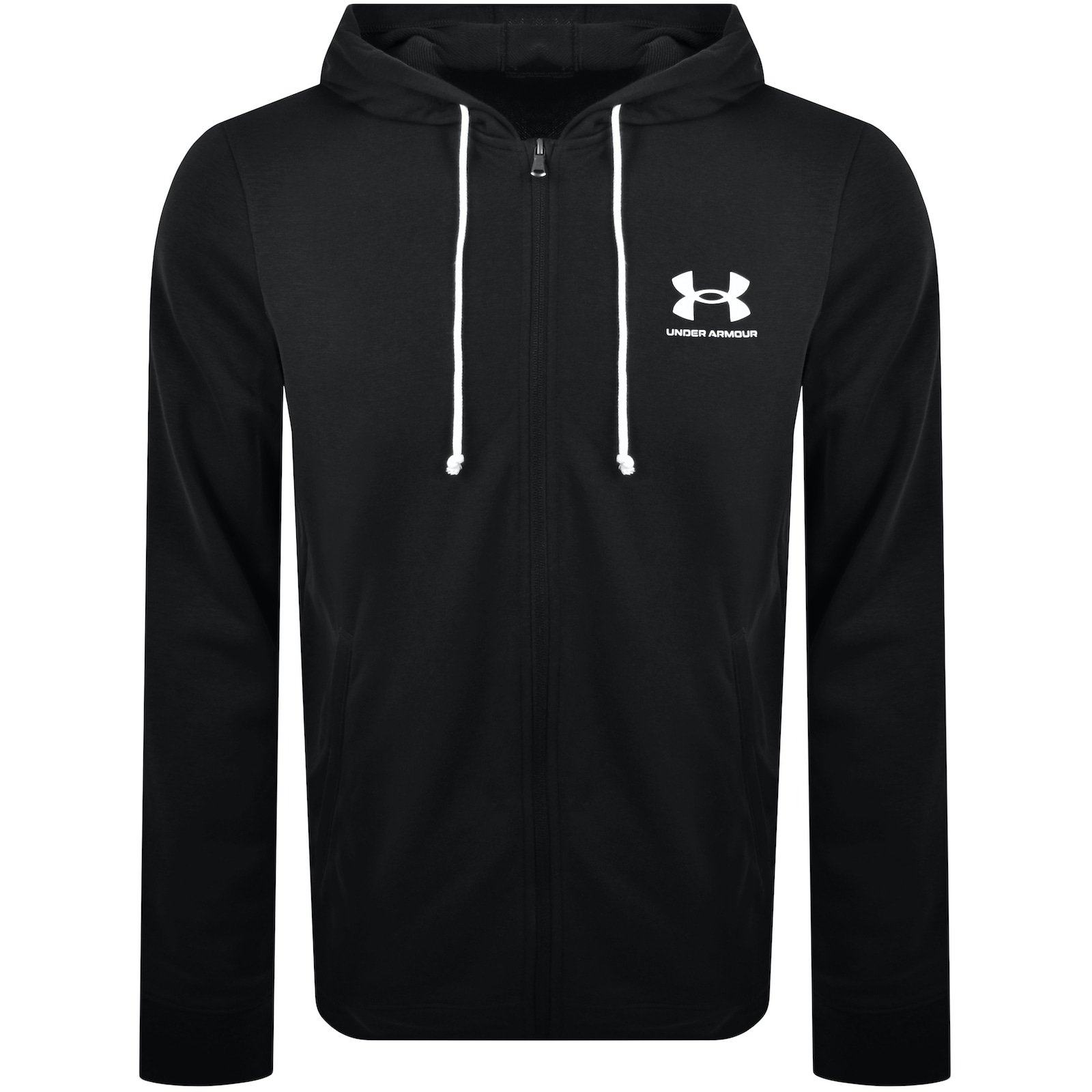 Under Armour Full Zip Hoodie Black In Black