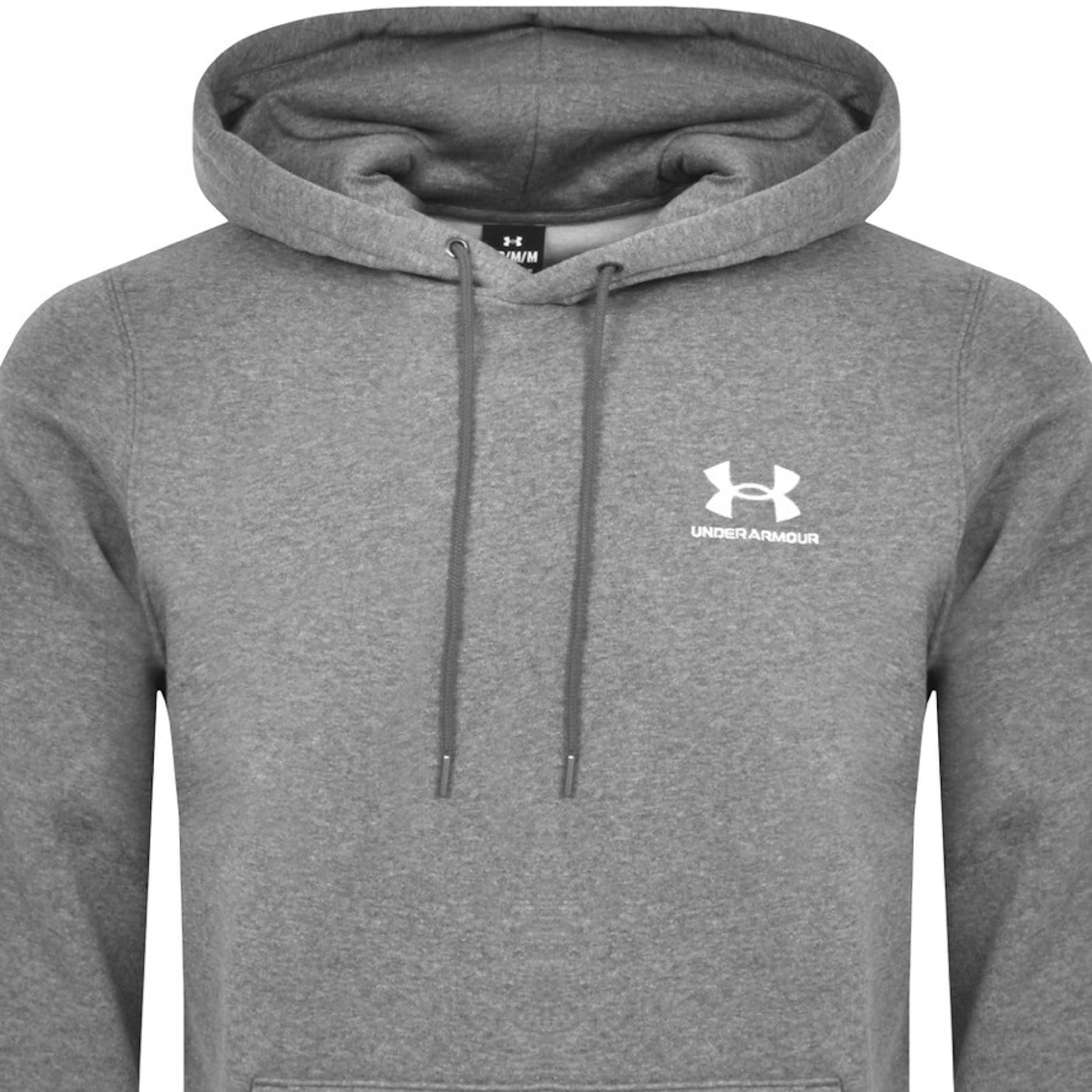 Under Armour Essential Hoodie Grey In Gray