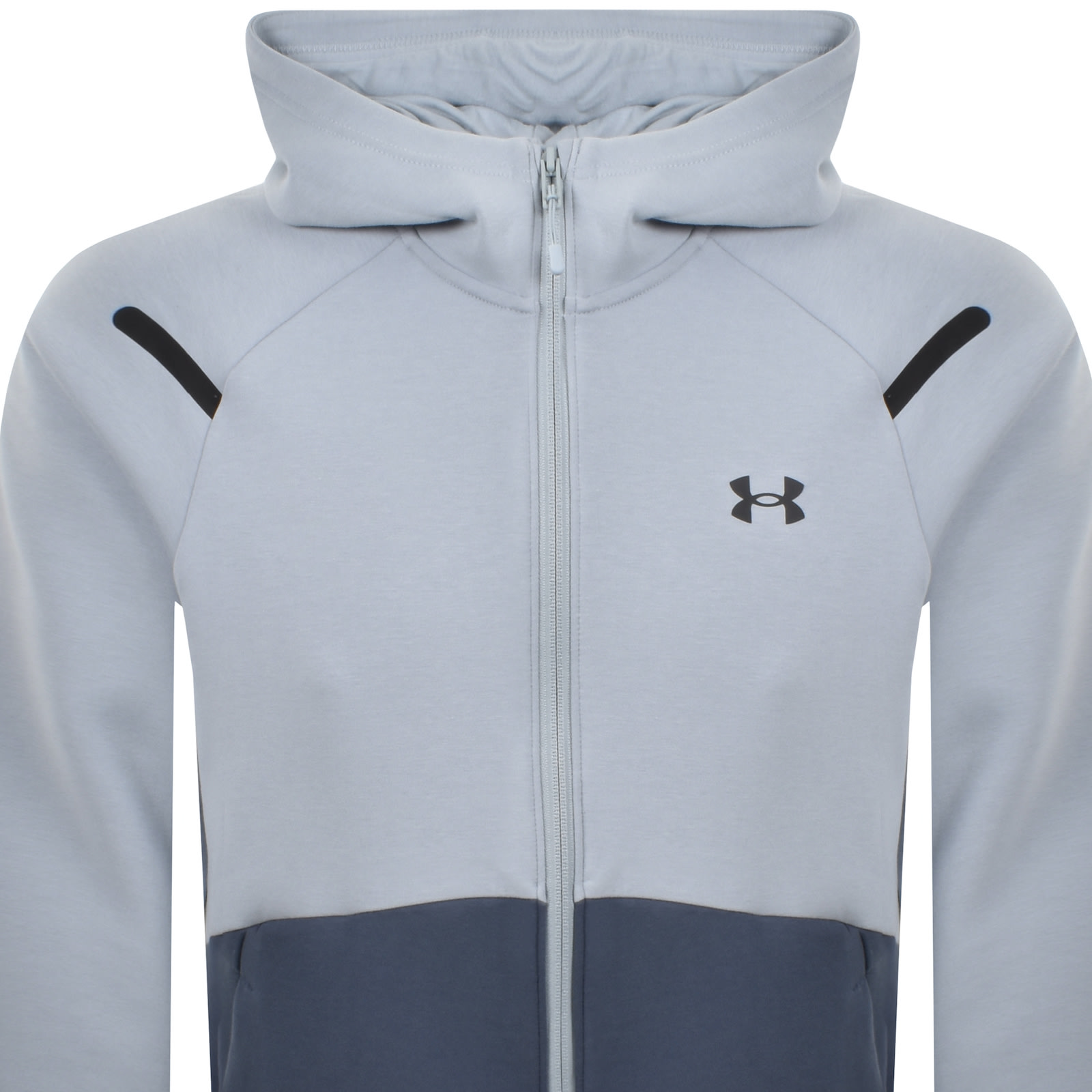 Under Armour Unstoppable Full Zip Hoodie Blue In Blue
