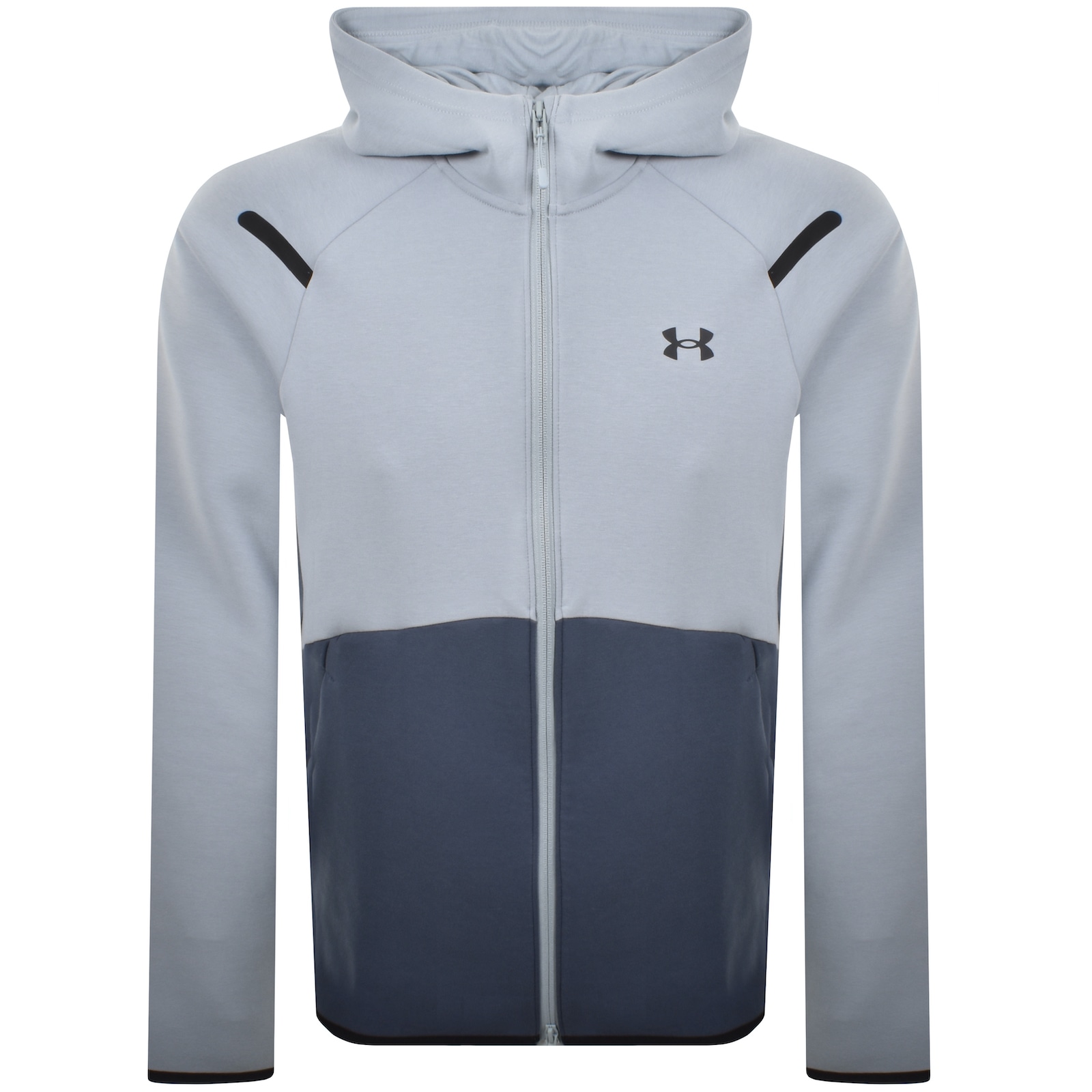 Under Armour Unstoppable Full Zip Hoodie Blue In Blue