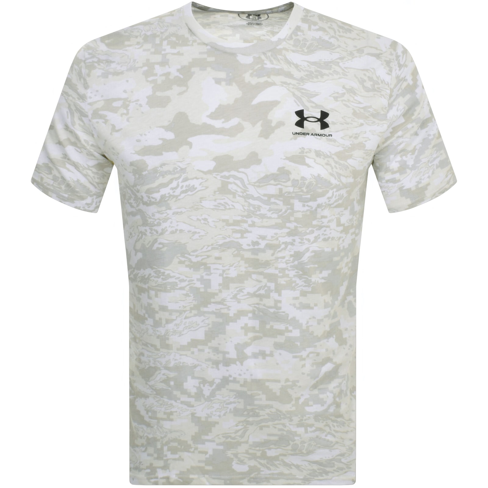 Under Armour Loose Camo Short Sleeve T Shirt Grey In Gray
