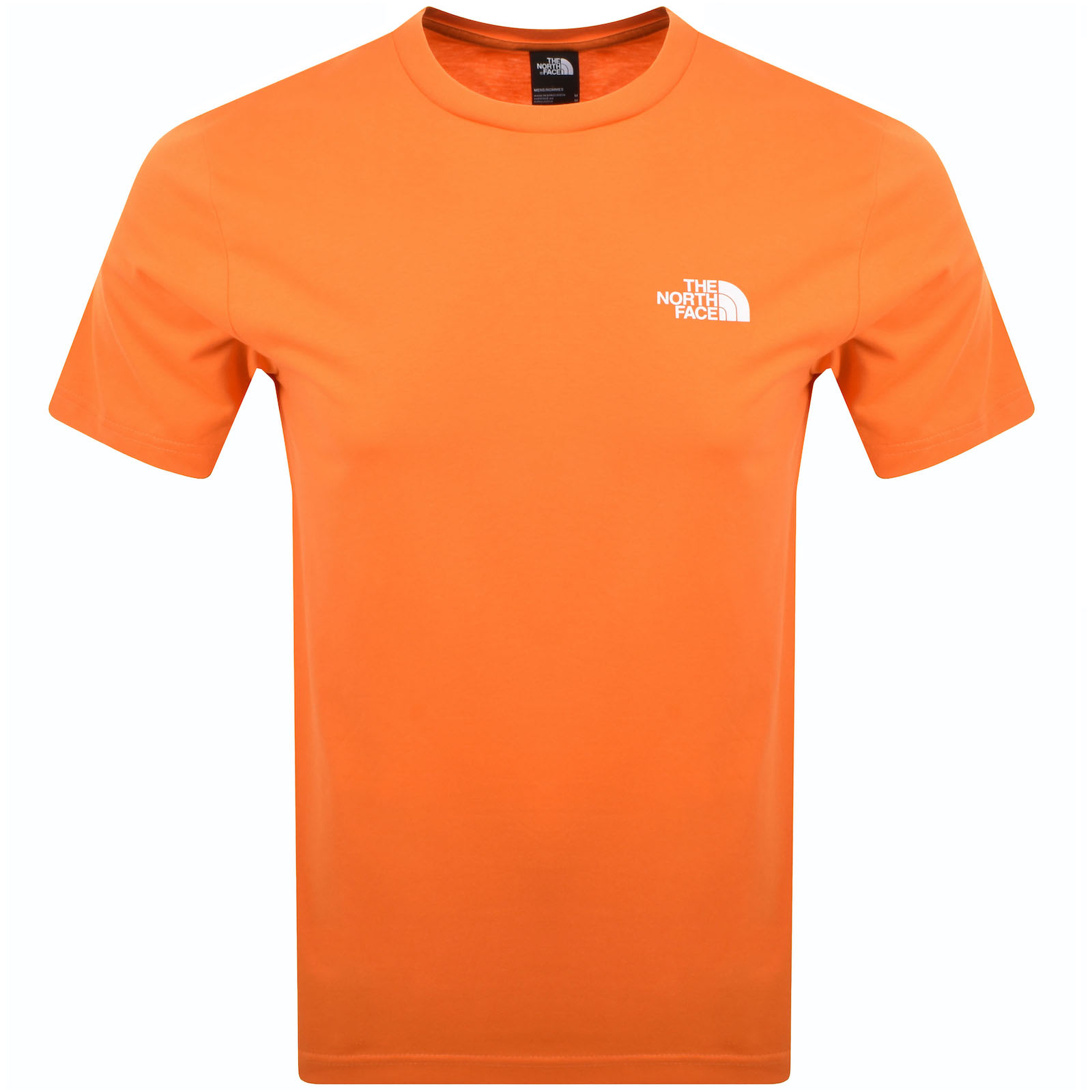 THE NORTH FACE THE NORTH FACE SIMPLE DOME T SHIRT ORANGE 