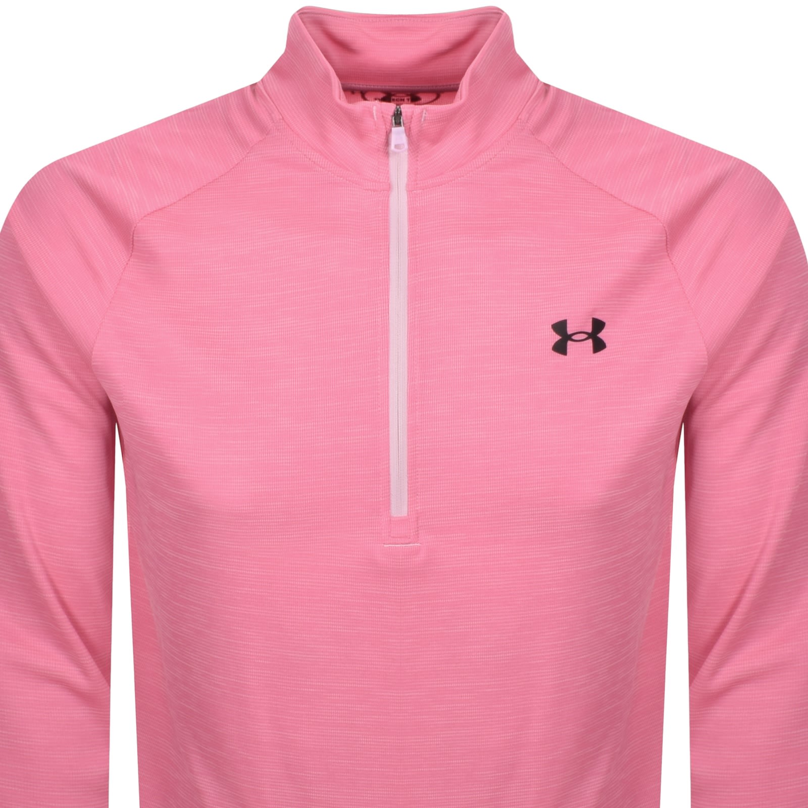 Under Armour Tech Half Zip Sweatshirt Pink In Pink