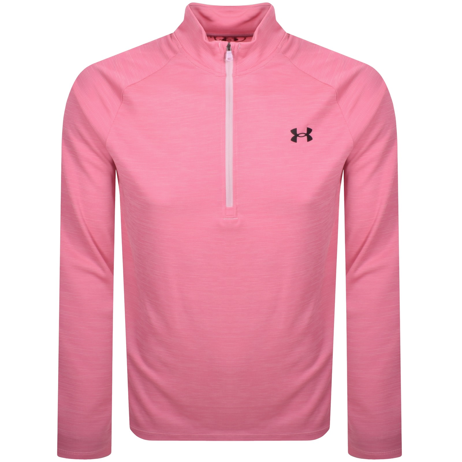 Under Armour Tech Half Zip Sweatshirt Pink In Pink