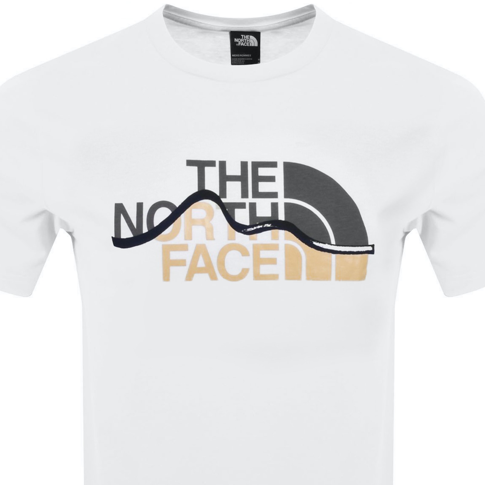 THE NORTH FACE THE NORTH FACE MOUNTAIN LINE T SHIRT WHITE 