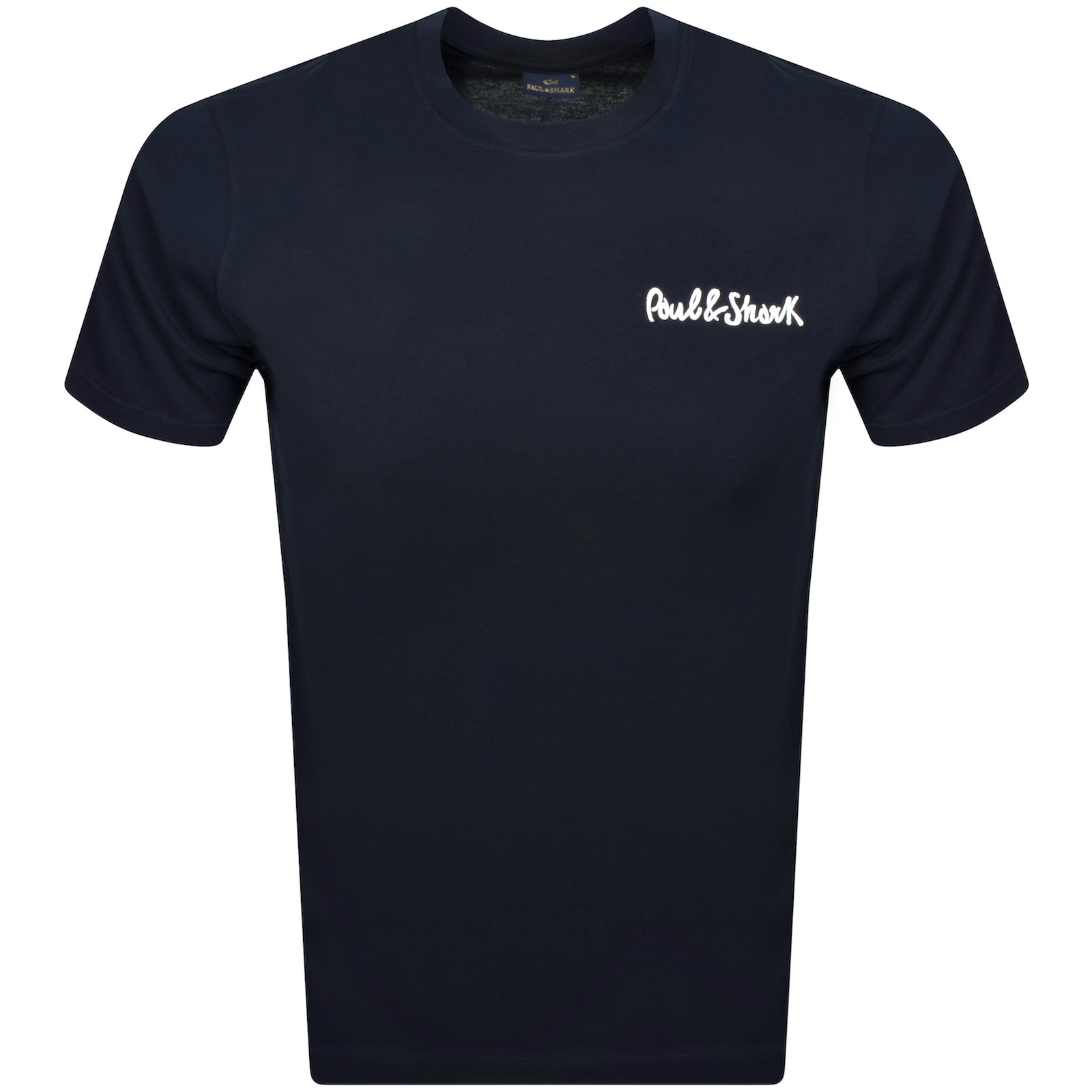 Paul & Shark Paul And Shark Printed Logo T Shirt Navy In Navy