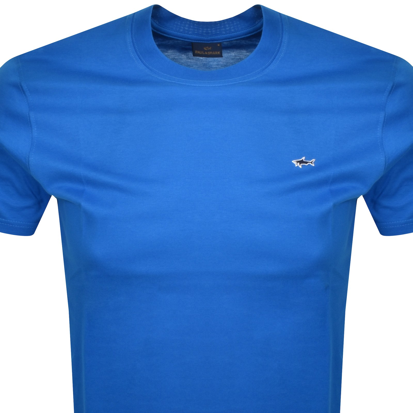Paul &amp; Shark Paul And Shark Logo T Shirt Blue In Blue