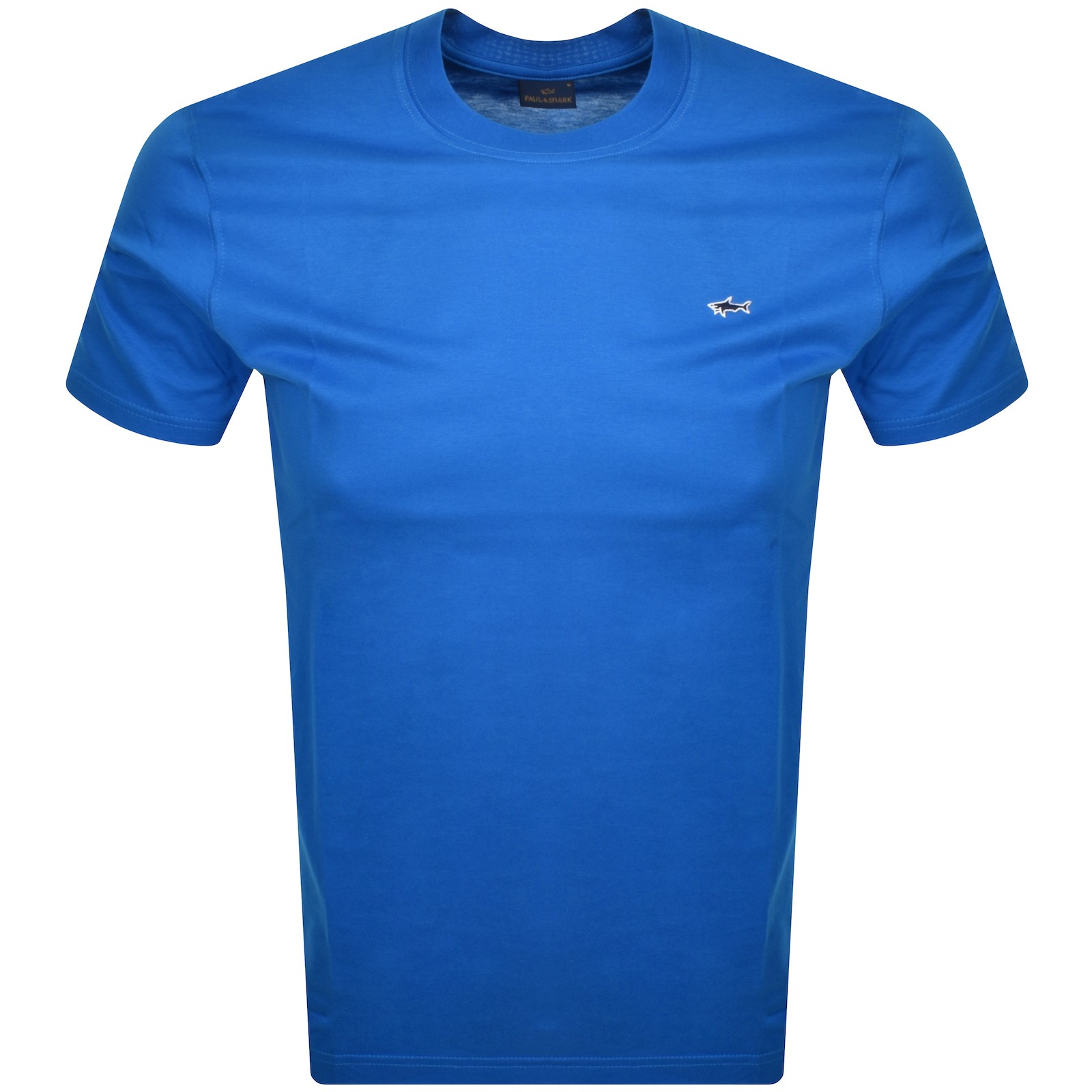 Paul &amp; Shark Paul And Shark Logo T Shirt Blue In Blue