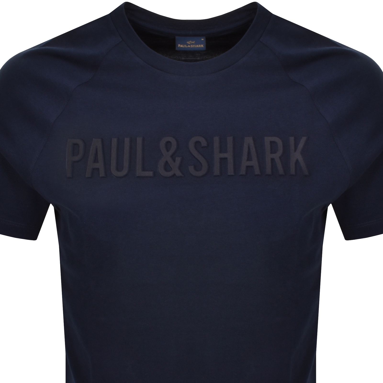 Paul & Shark Paul And Shark Logo T Shirt Navy In Navy