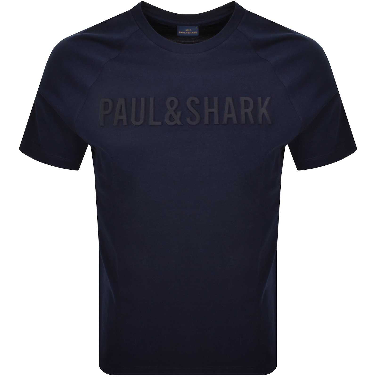 Paul & Shark Paul And Shark Logo T Shirt Navy In Navy