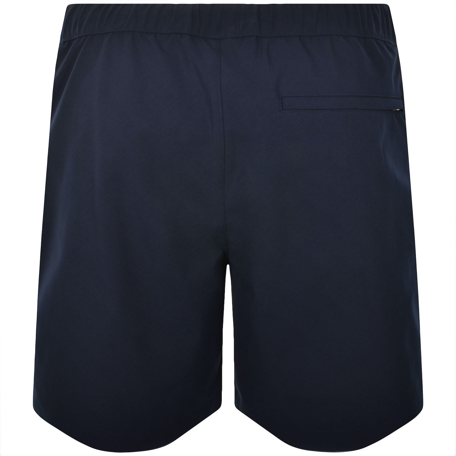 Moose Knuckles Logoed Swim Trunks With Side And Back Pockets In Navy
