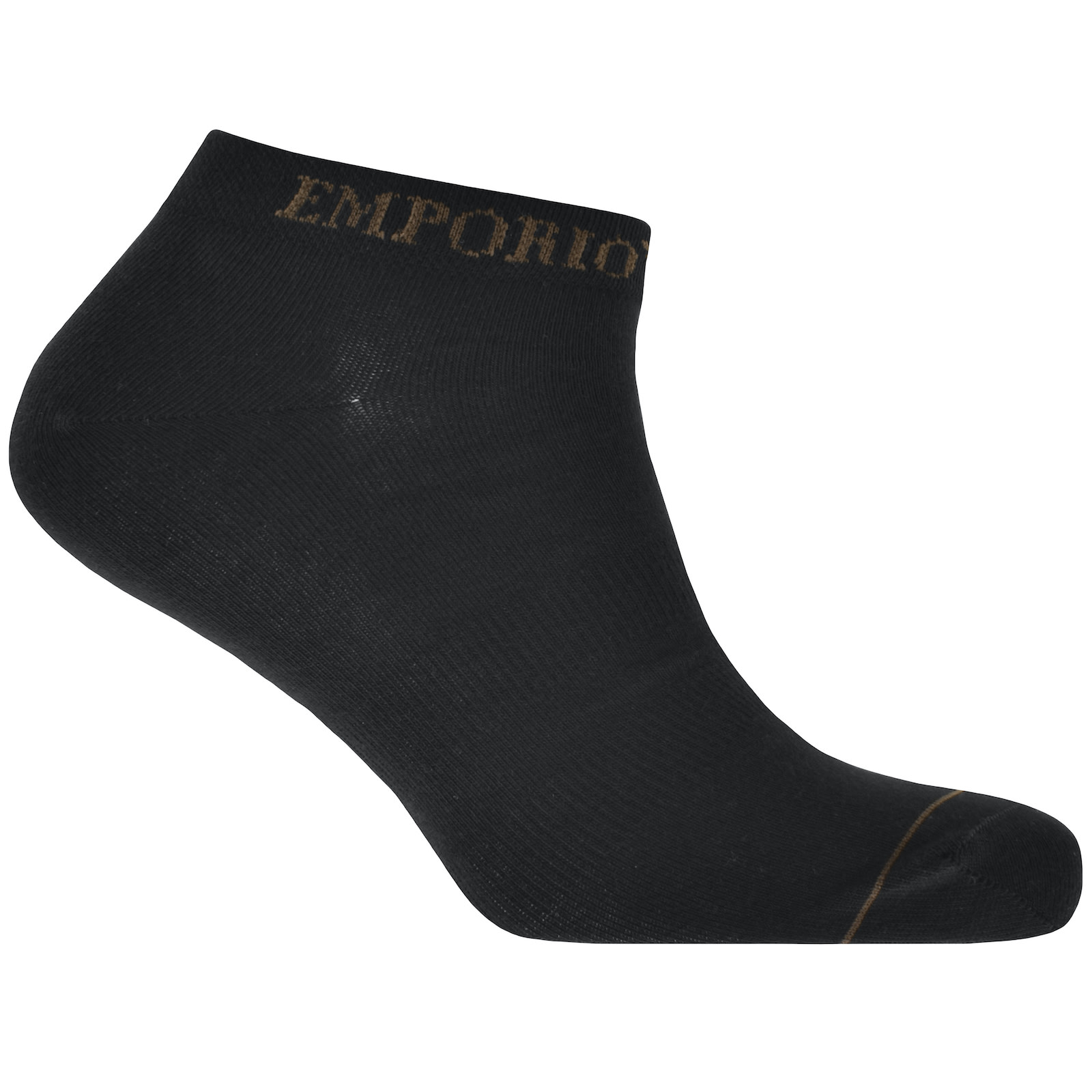 Armani Collezioni Emporio Armani 3 Pack Socks Black In Black