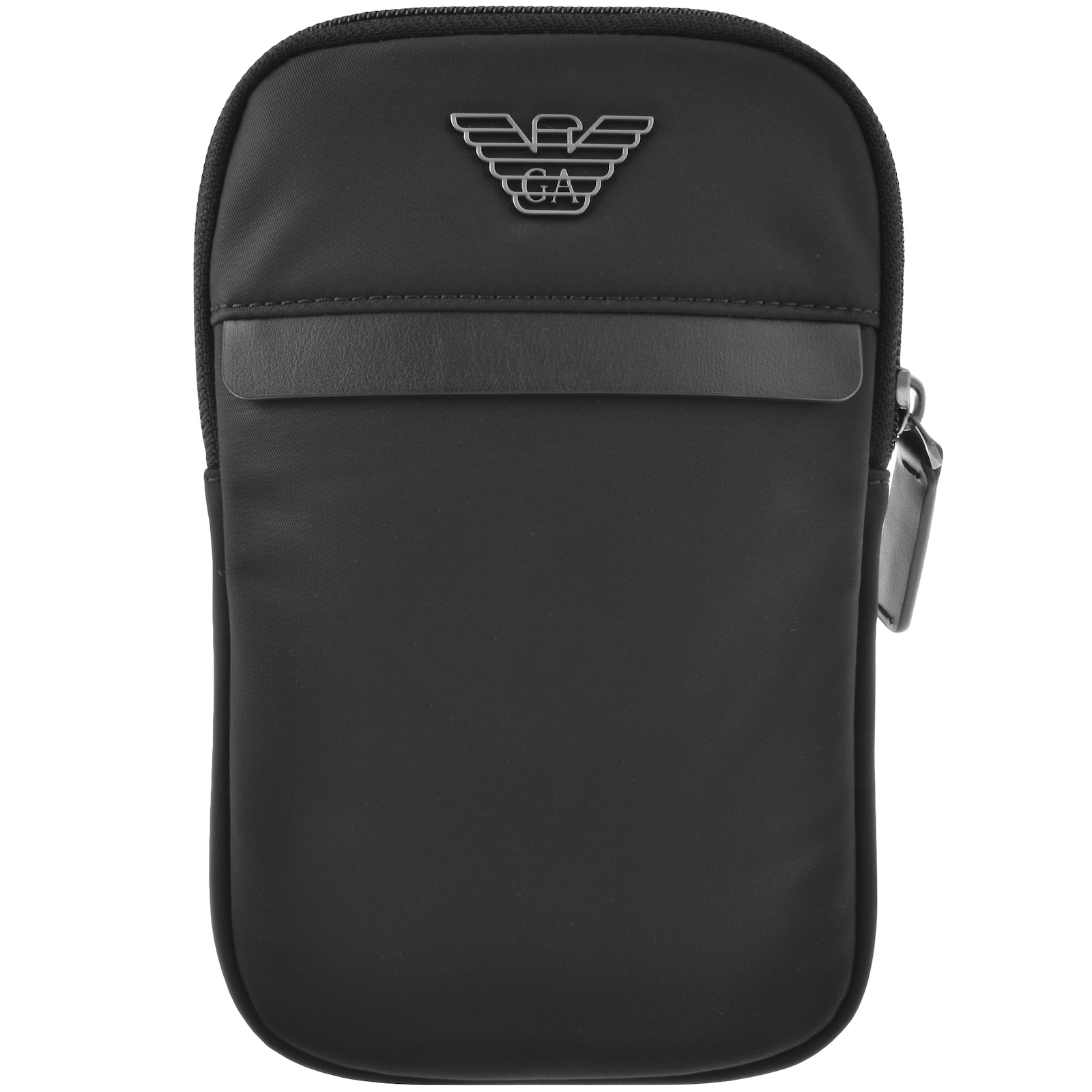 Armani Collezioni Emporio Armani Tech Case Bag Black In Black