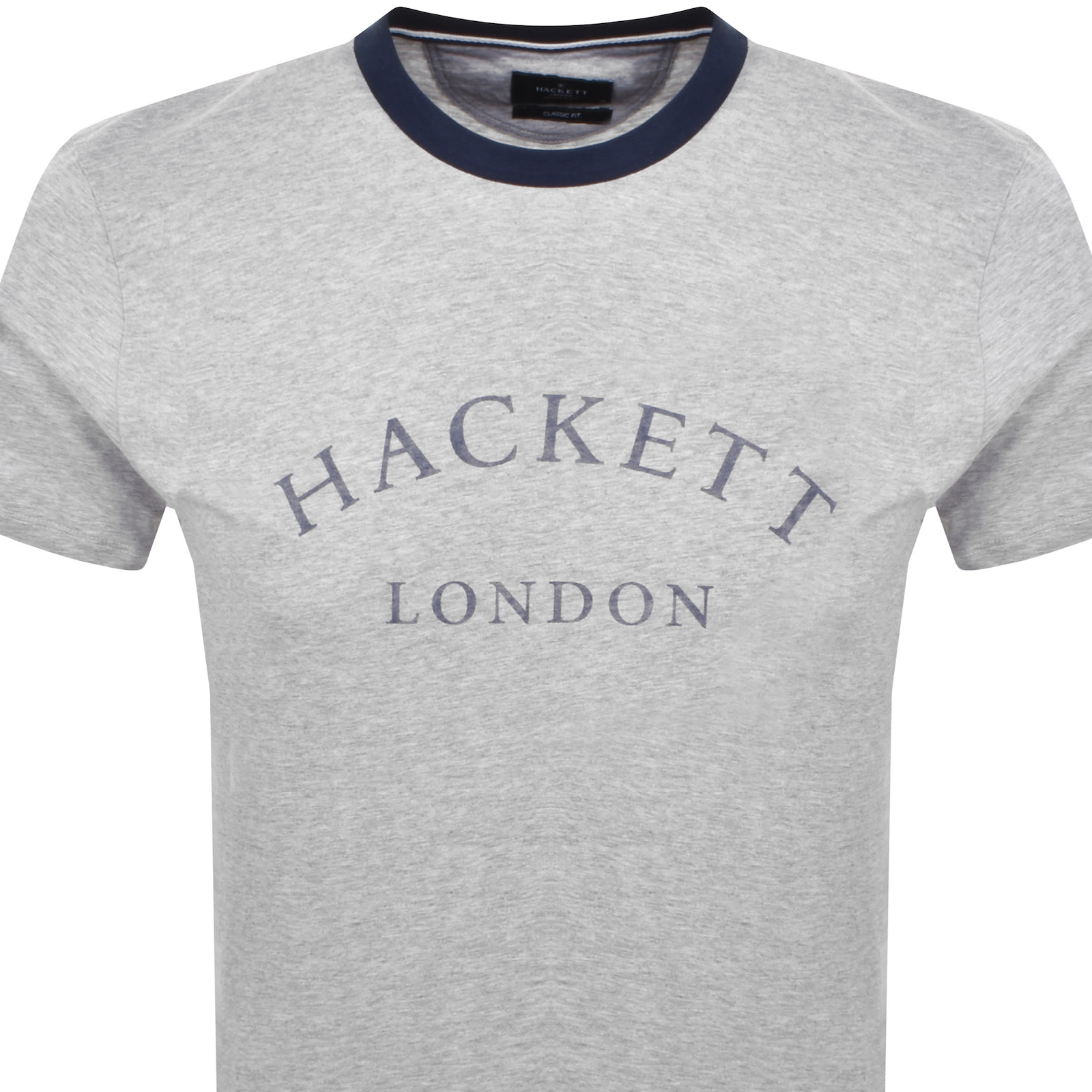 HACKETT HACKETT HERITAGE ESSENTIAL TEE GREY 
