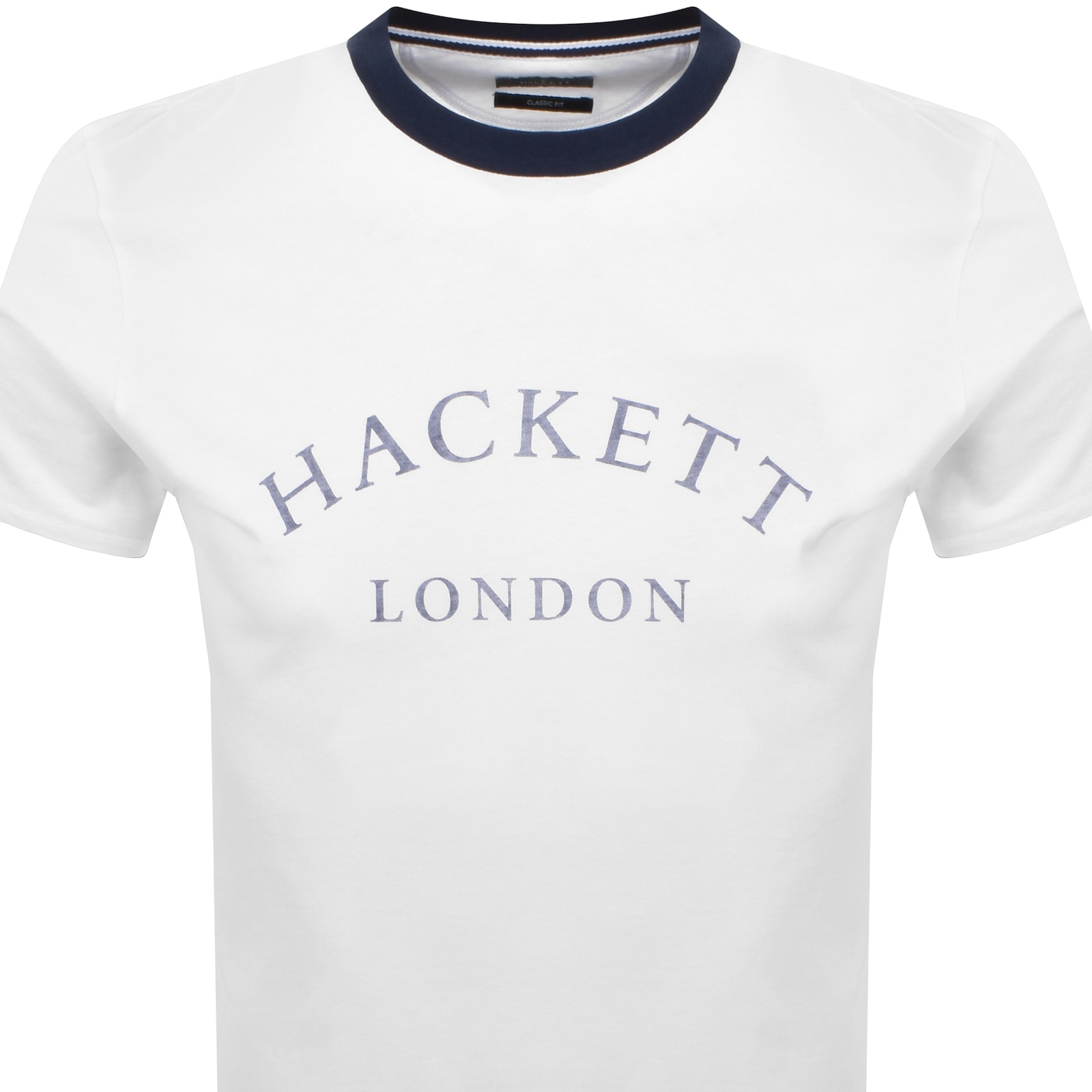 HACKETT HACKETT HERITAGE ESSENTIAL TEE WHITE